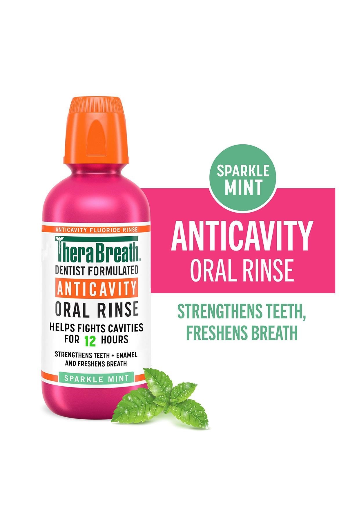 Thera Breath Anticavity Sparkle Mint Ağız Çalkalama Suyu 473ML