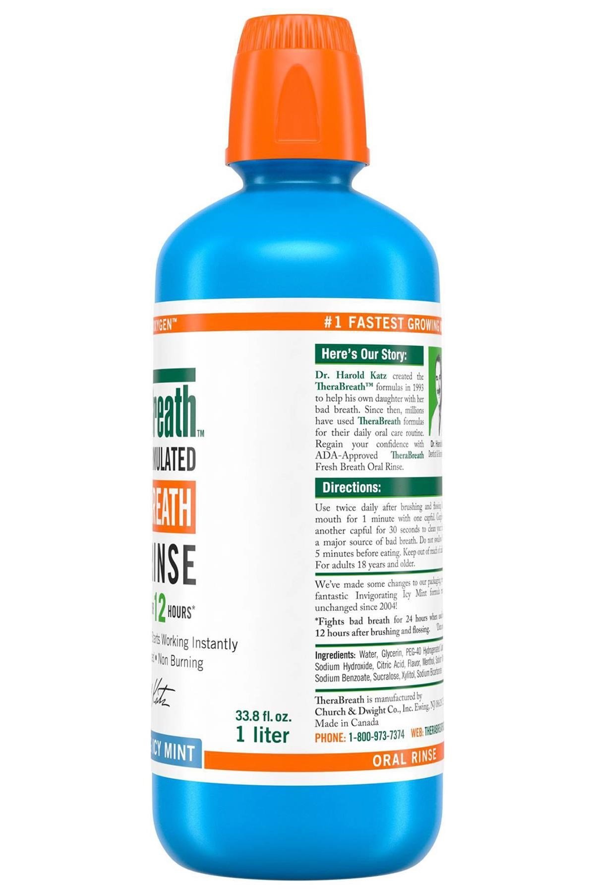 Thera Breath Fresh Breath Icy Mint Ağız Çalkalama Suyu 1LT
