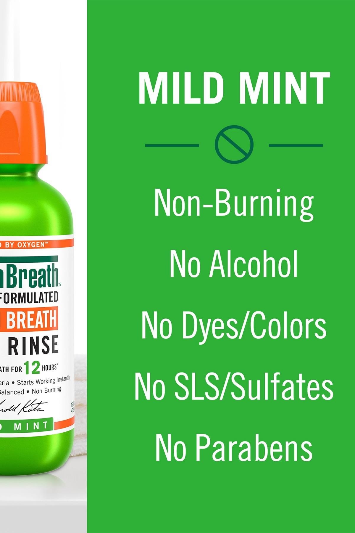 Thera Breath Fresh Breath Mild Mint Ağız Çalkalama Suyu 1LT