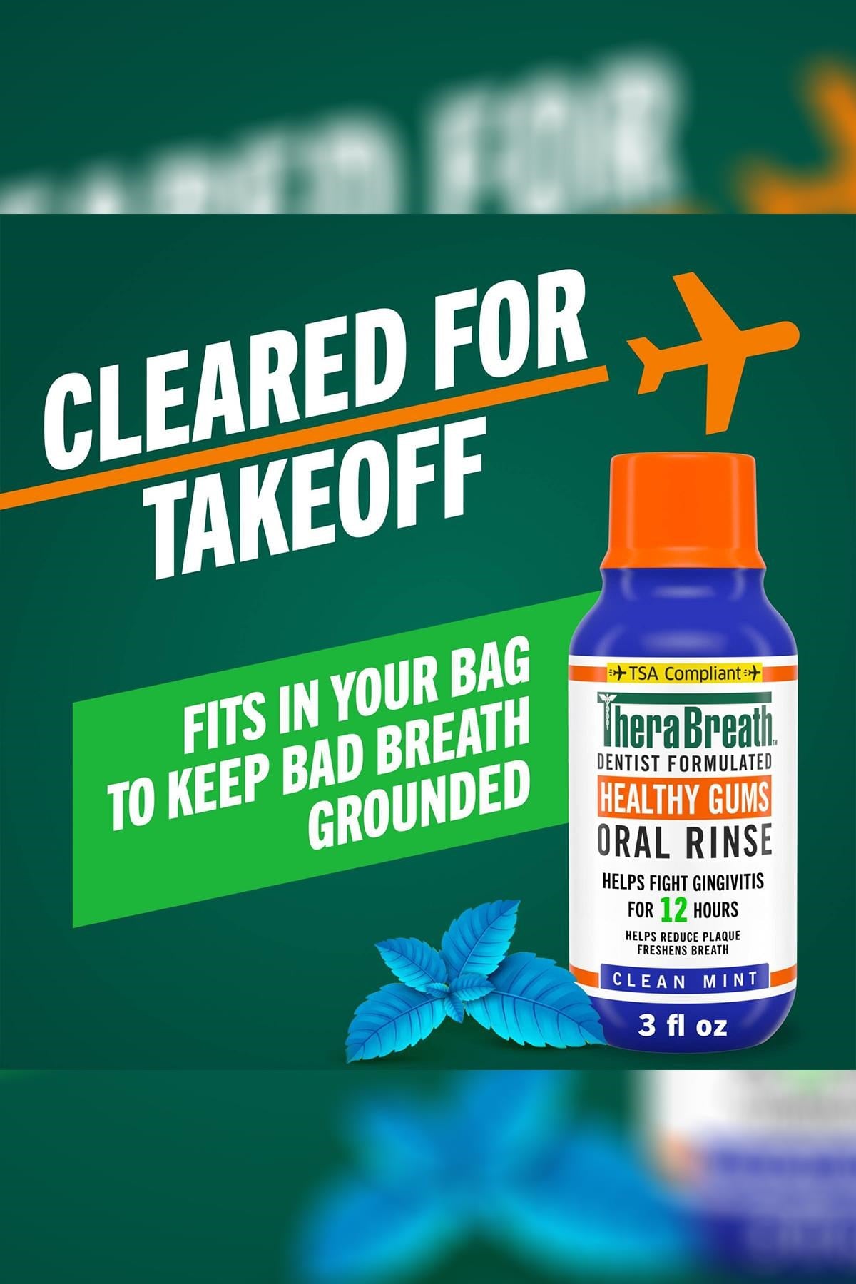 Thera Breath Healthy Gums Clean Mint Ağız Çalkalama Suyu 88.7ML