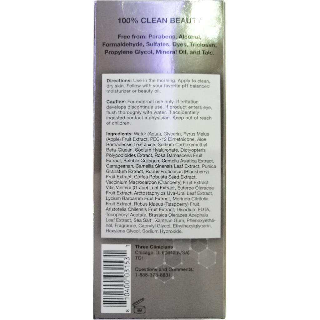 Three Clinicians Collagen Serum 30ML