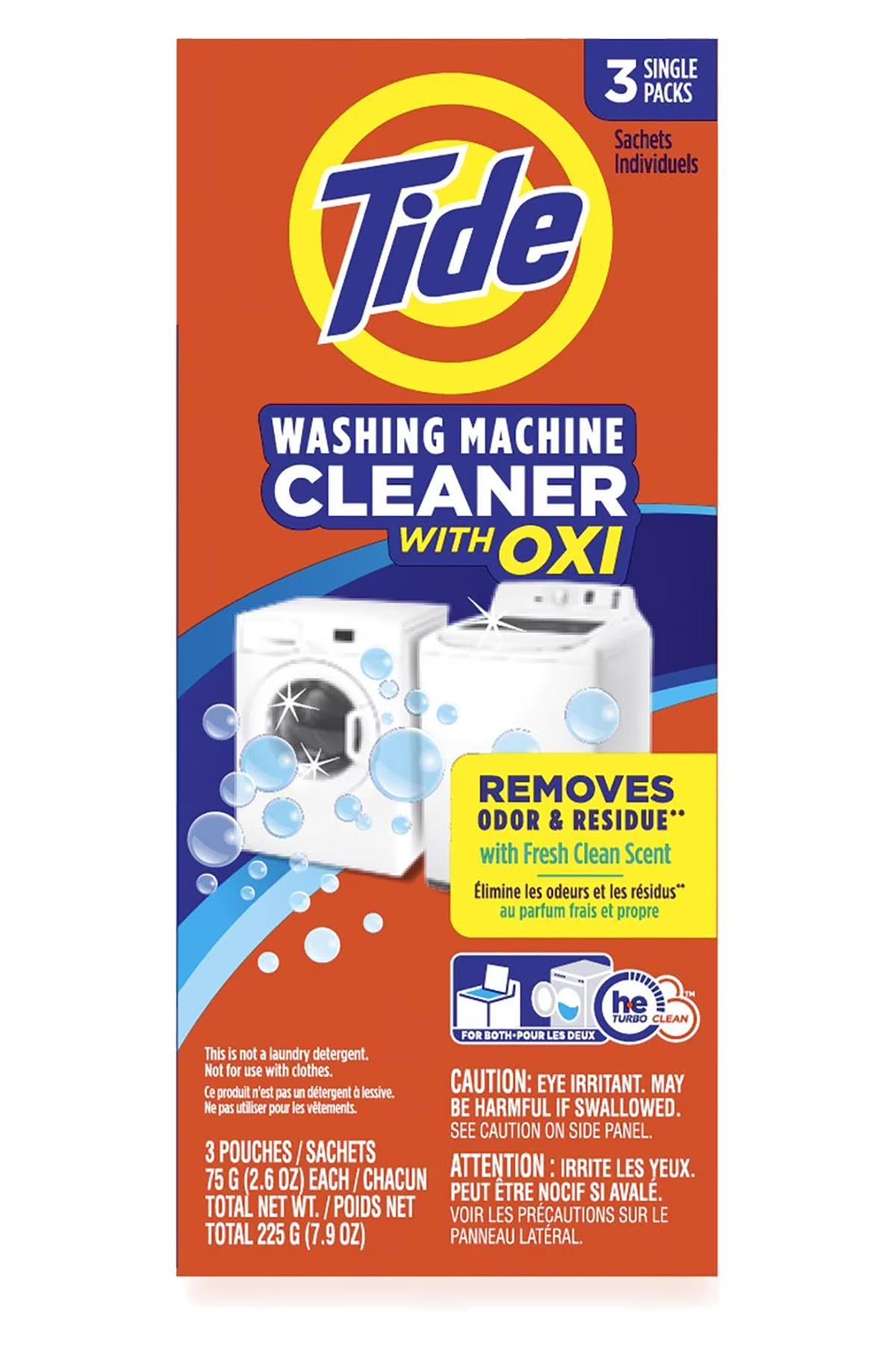 Tide Çamaşır Makinesi Temizleyici 3 Kullanım