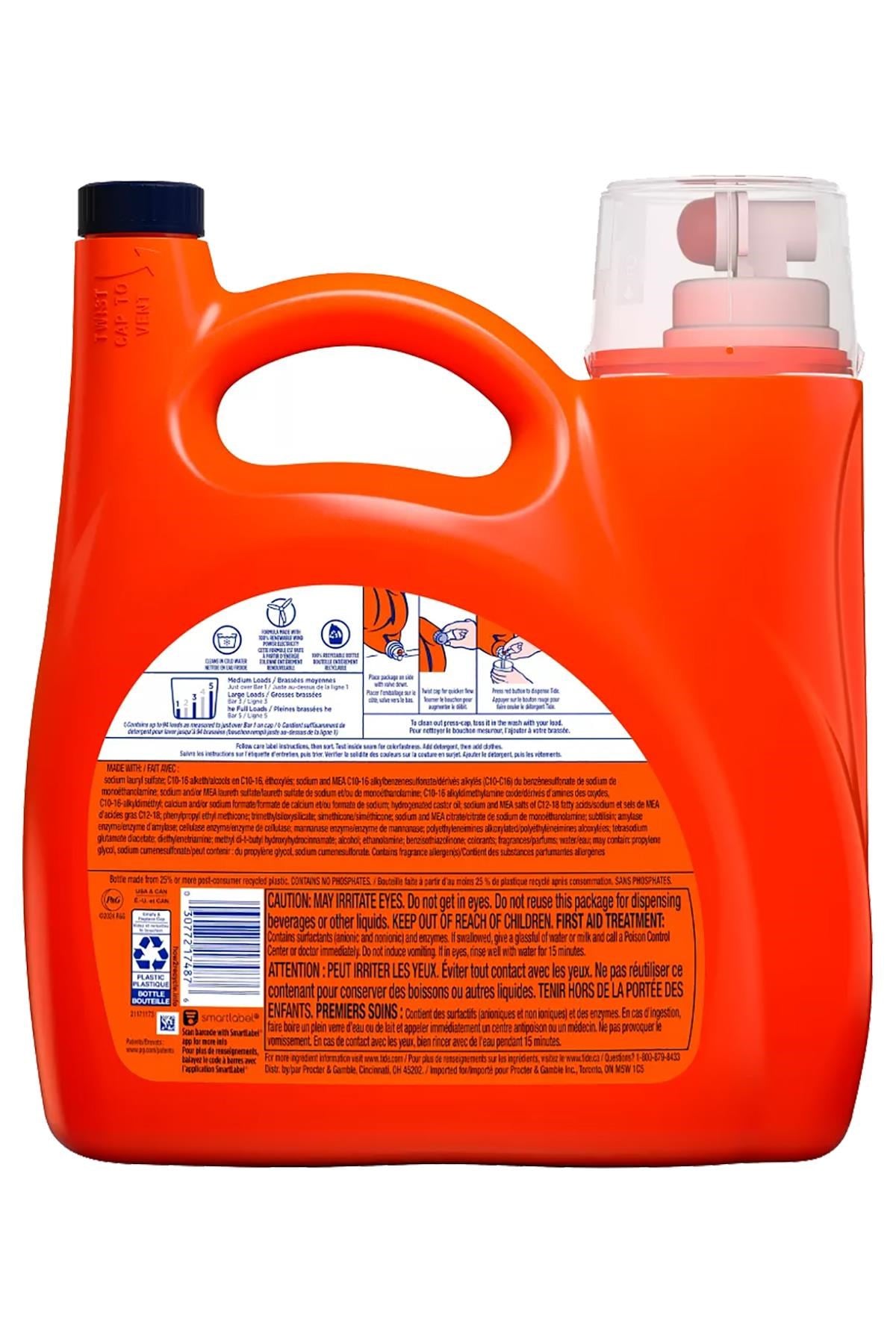 Tide Ultra Downy Sıvı Çamaşır Deterjanı 94 Yıkama 3.9LT