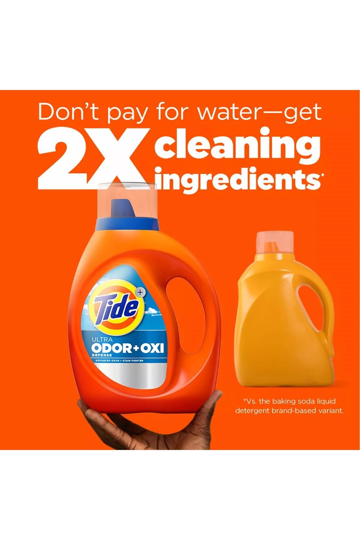 Tide Ultra Odor+Oxi Sıvı Çamaşır Deterjanı 94 Yıkama 3.9LT