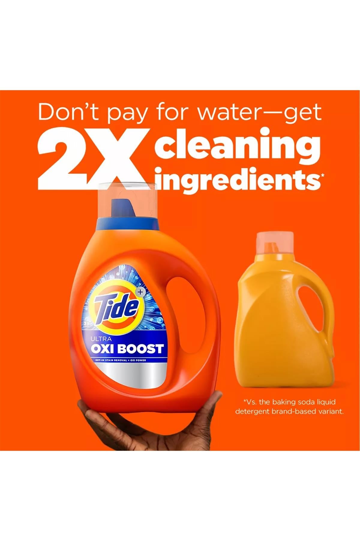 Tide Ultra Oxi Boost Sıvı Çamaşır Deterjanı 94 Yıkama 3.9LT