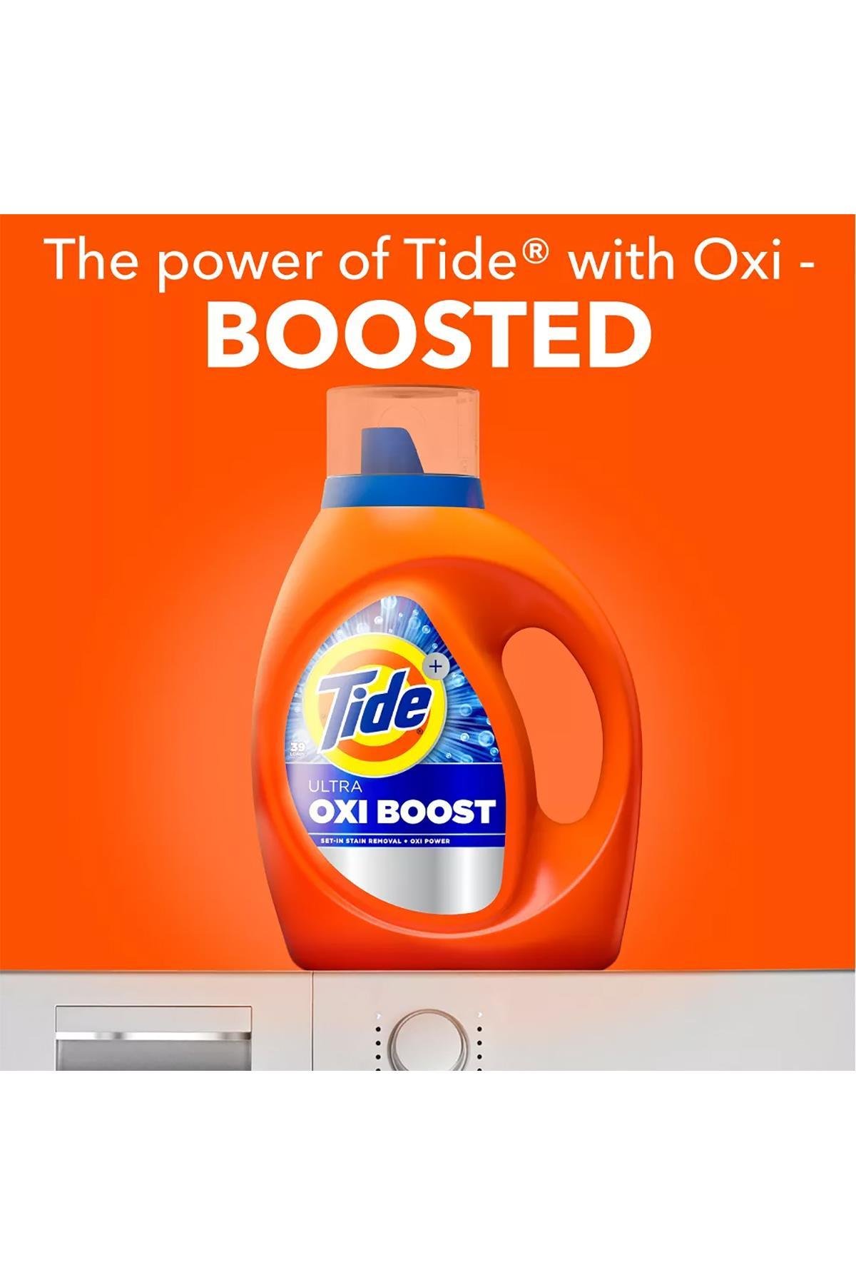 Tide Ultra Oxi Boost Sıvı Çamaşır Deterjanı 94 Yıkama 3.9LT