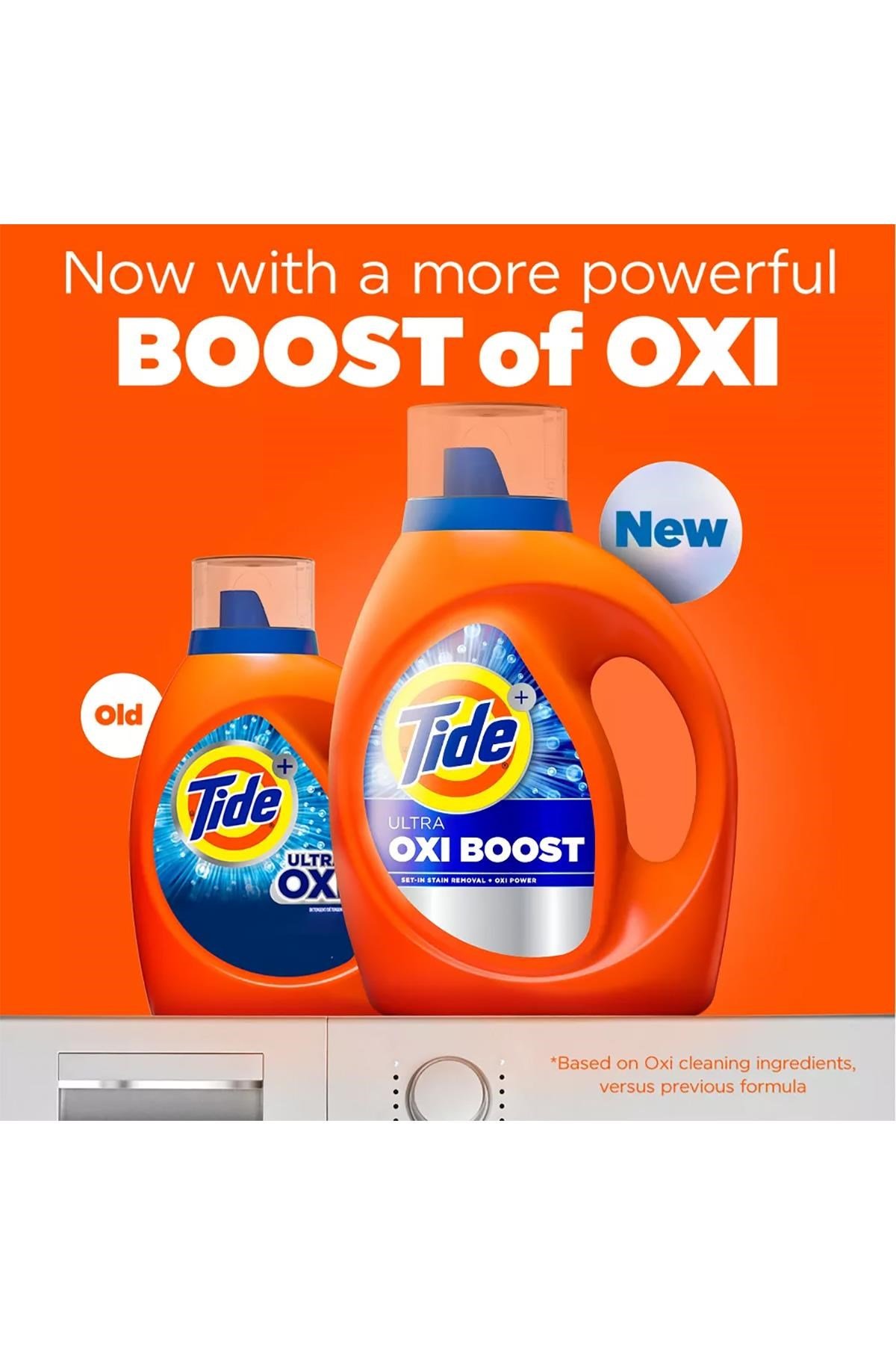 Tide Ultra Oxi Boost Sıvı Çamaşır Deterjanı 94 Yıkama 3.9LT