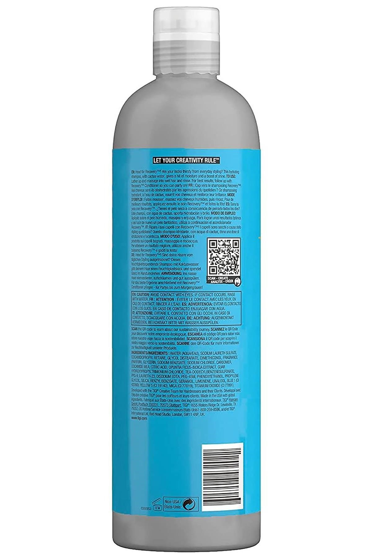 Tigi Bed Head Kuru ve Hasarlı Saçlar İçin Nemlendirici Şampuan 750ML