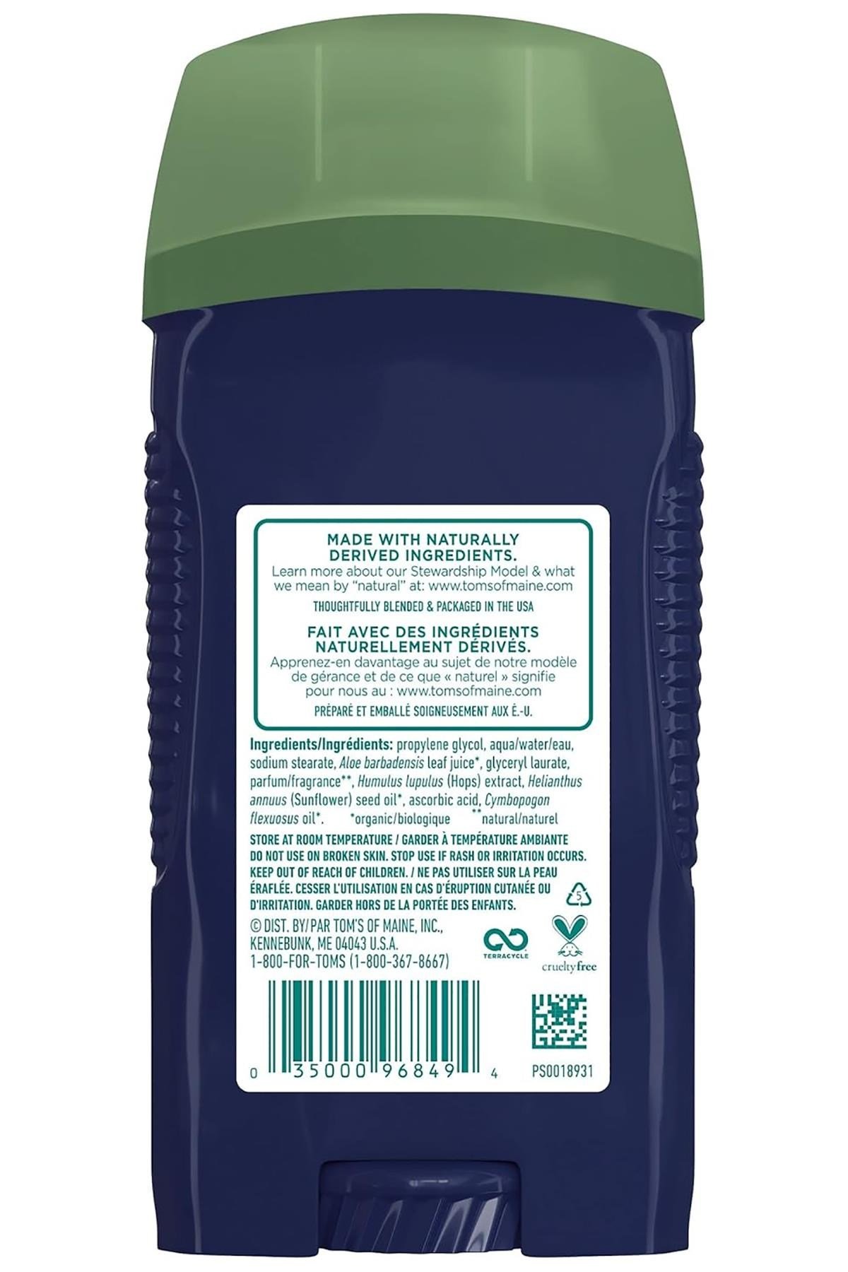 Tom's Of Maine North Woods Stick Deodorant 79GR