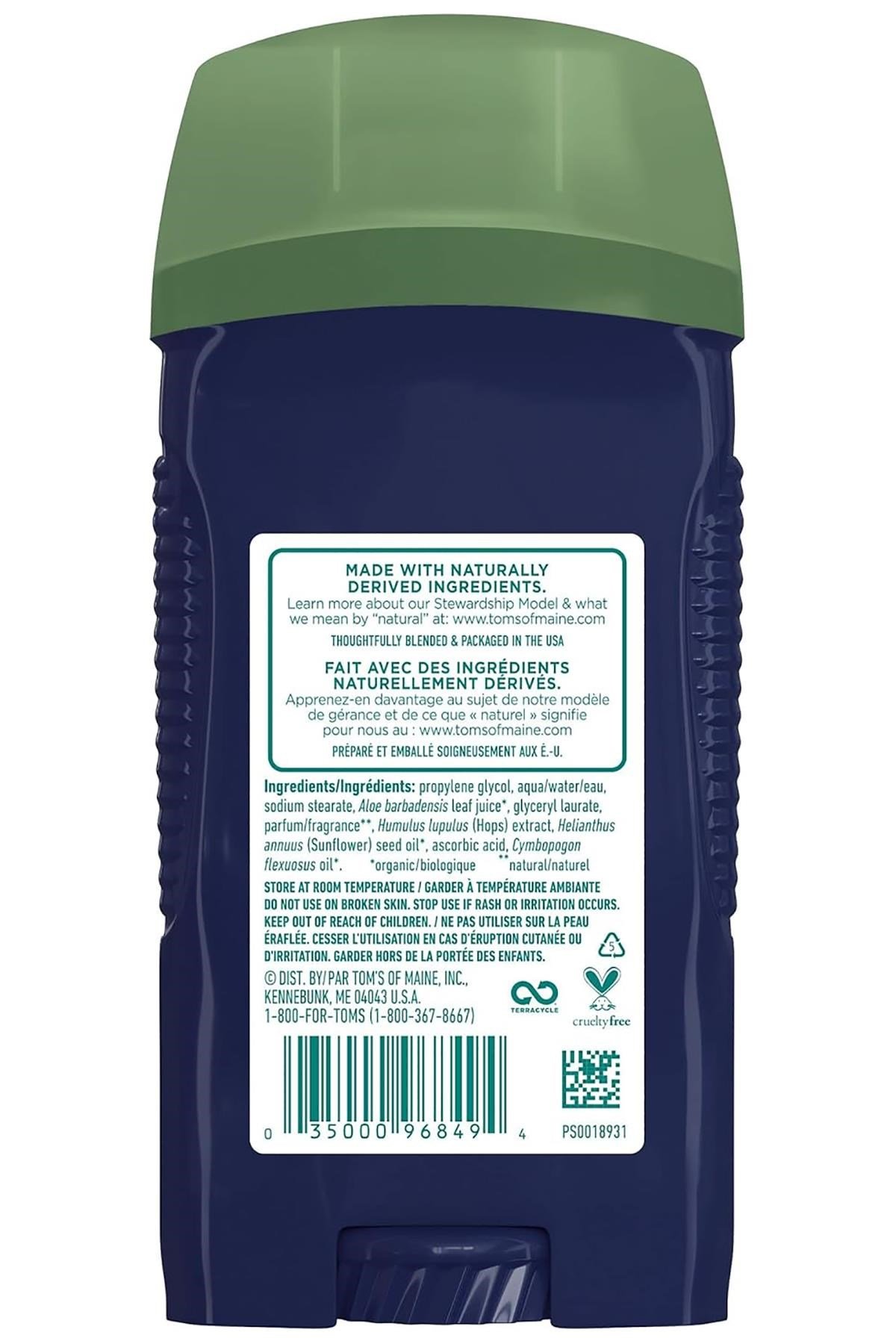 Tom's Of Maine North Woods Stick Deodorant 79GR