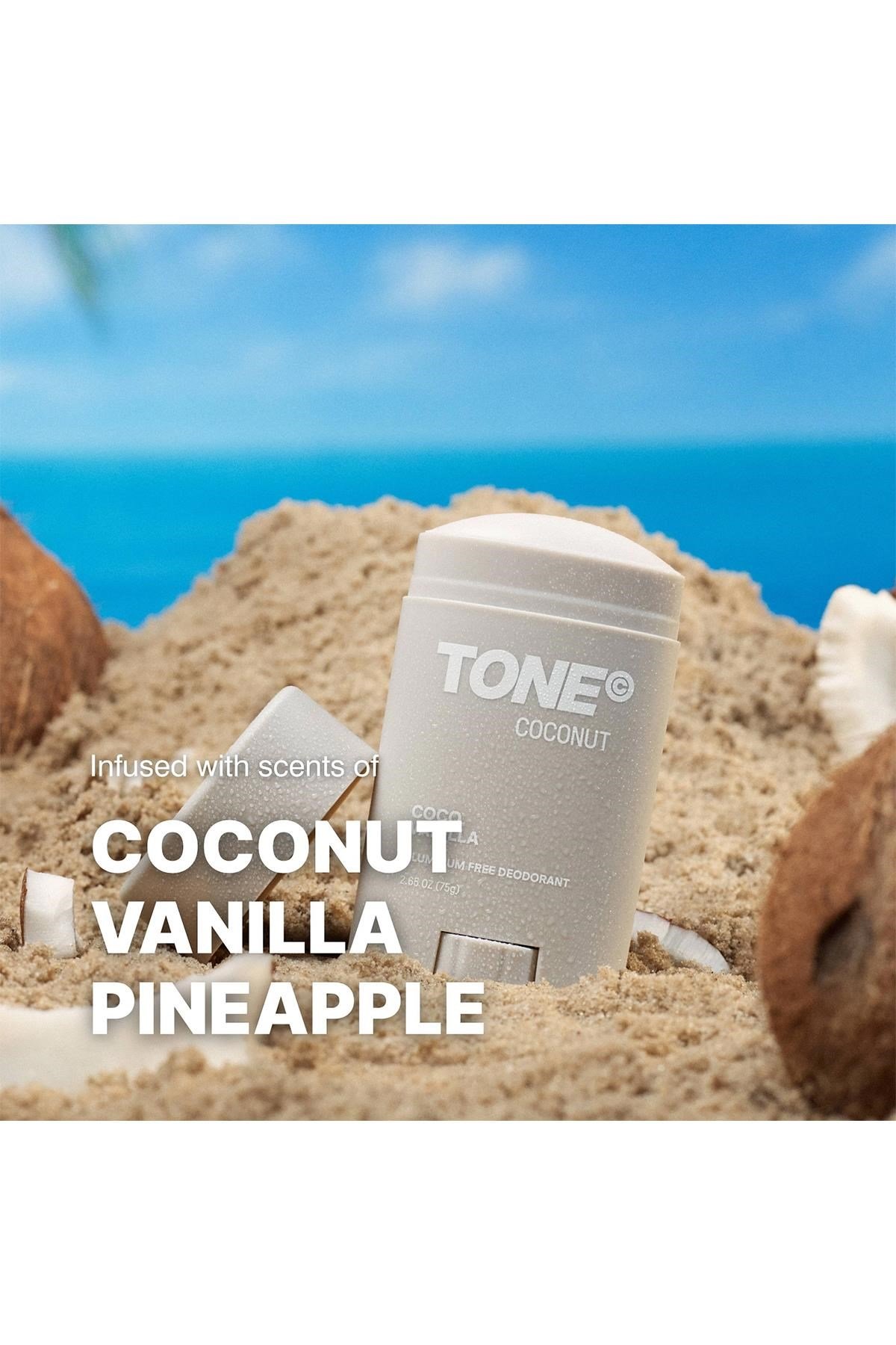 Tone Coconut Coco Vanilla Alüminyumsuz Stick Deodorant 75GR