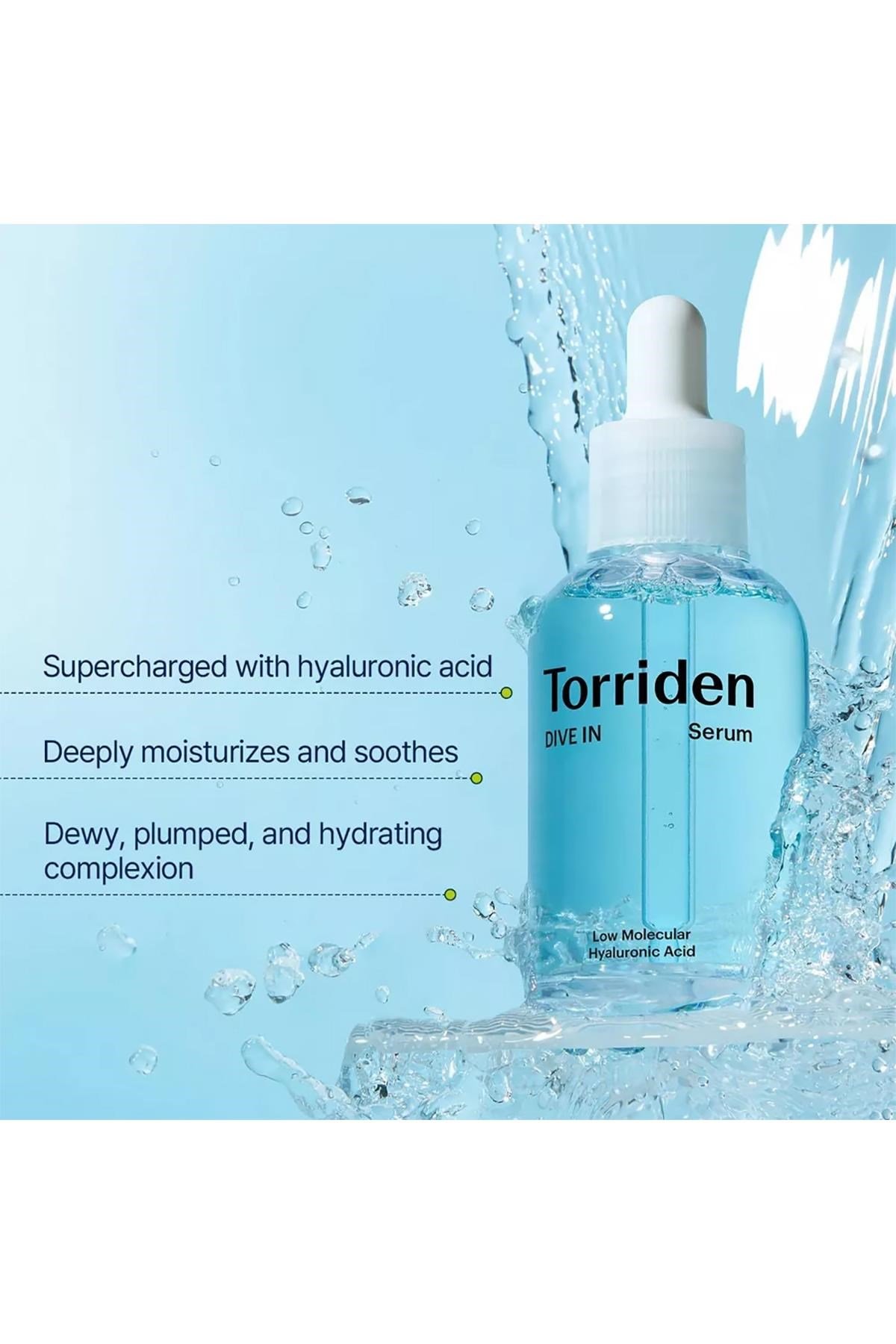Torriden Dive In Düşük Moleküler Hyaluronik Asit Nemlendirici Serum 50ML