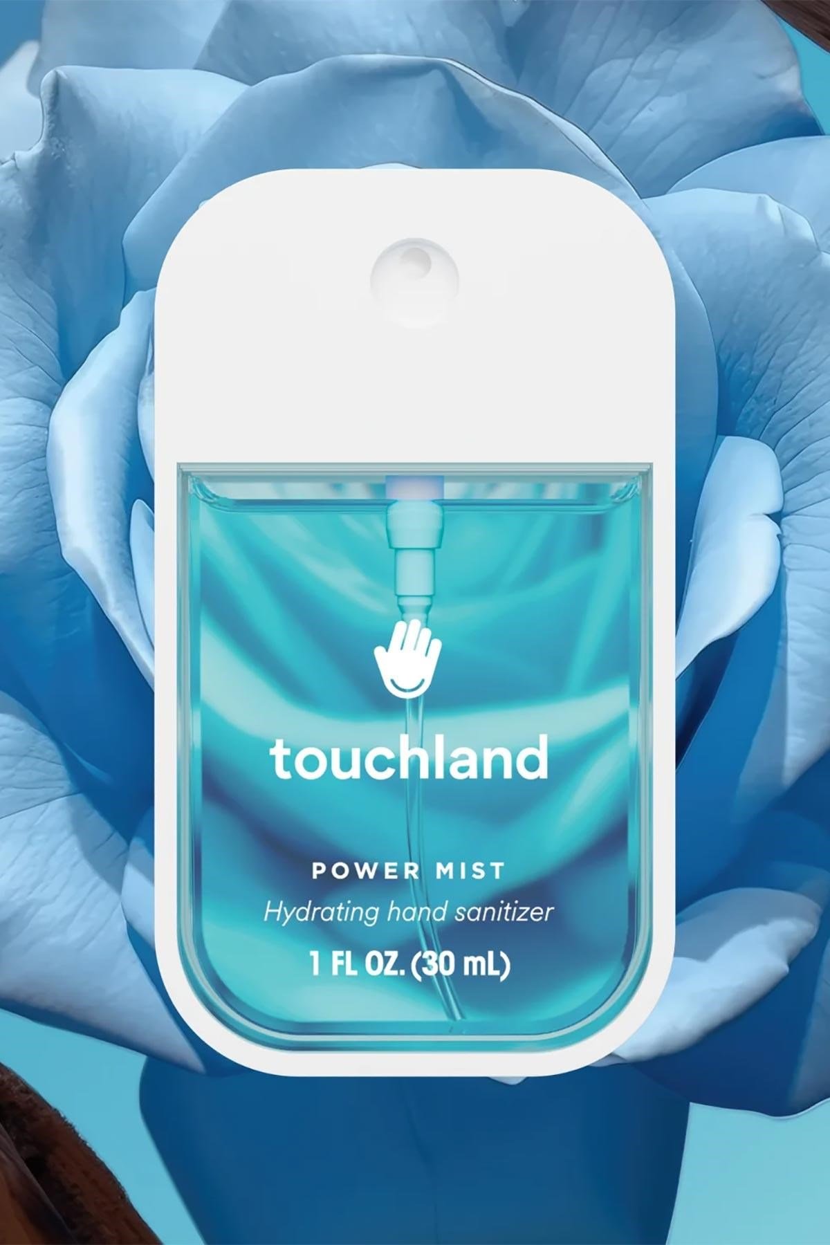 Touchland Blue Sandalwood Nemlendirici ve Kokulu El Temizleme Spreyi 30ML