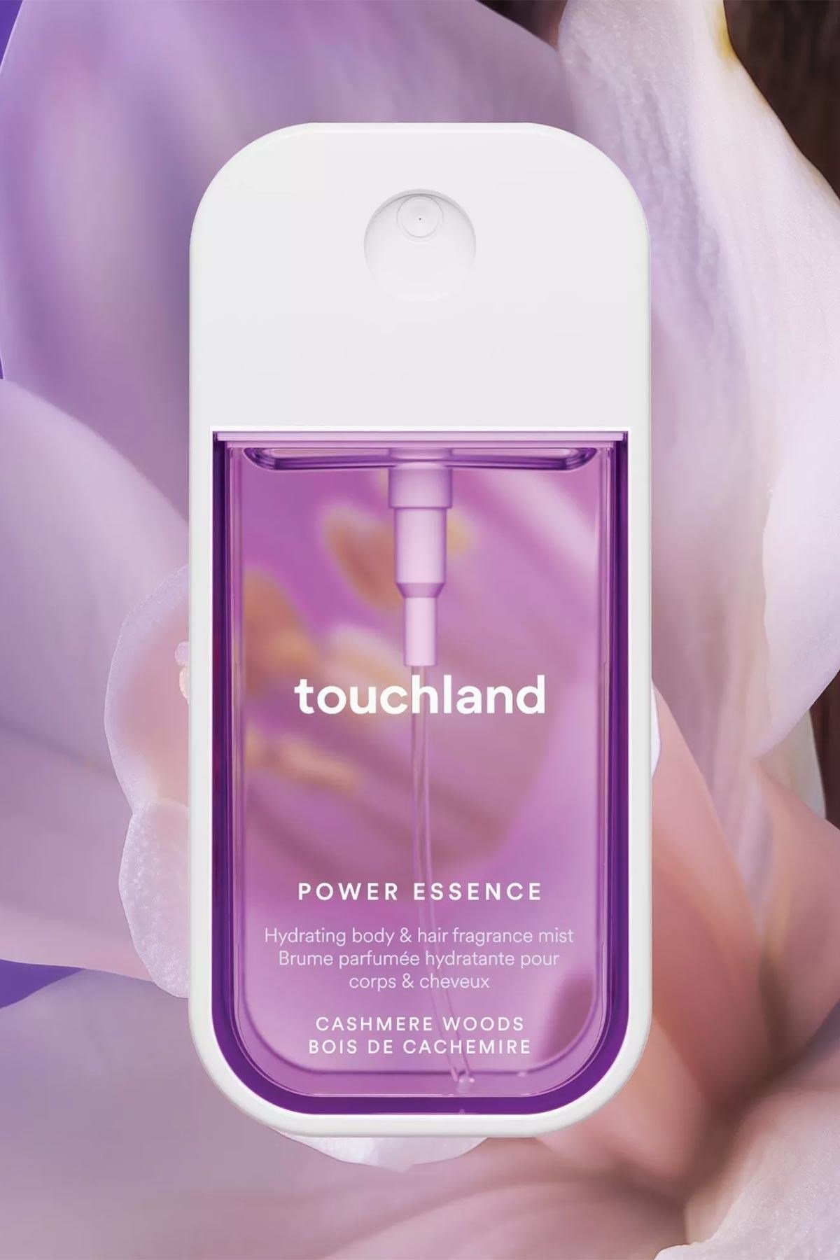 Touchland Cashmere Woods Kokulu Nemlendirici Vücut ve Saç Spreyi 60ML