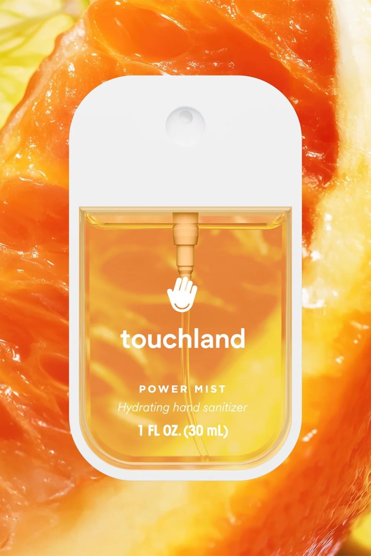 Touchland Citrus Grove Nemlendirici ve Kokulu El Temizleme Spreyi 30ML