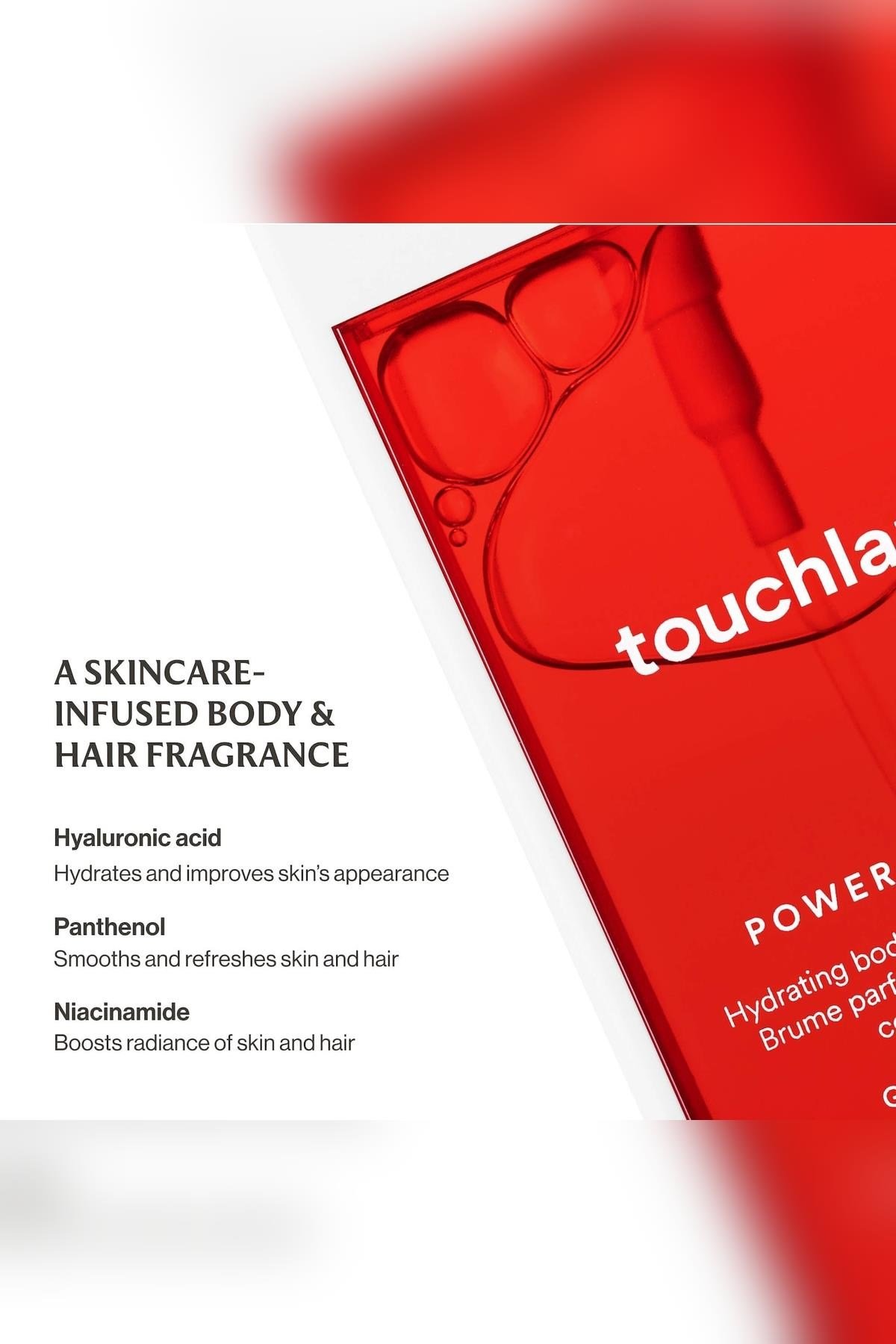 Touchland Golden Amber Kokulu Nemlendirici Vücut ve Saç Spreyi 60ML 