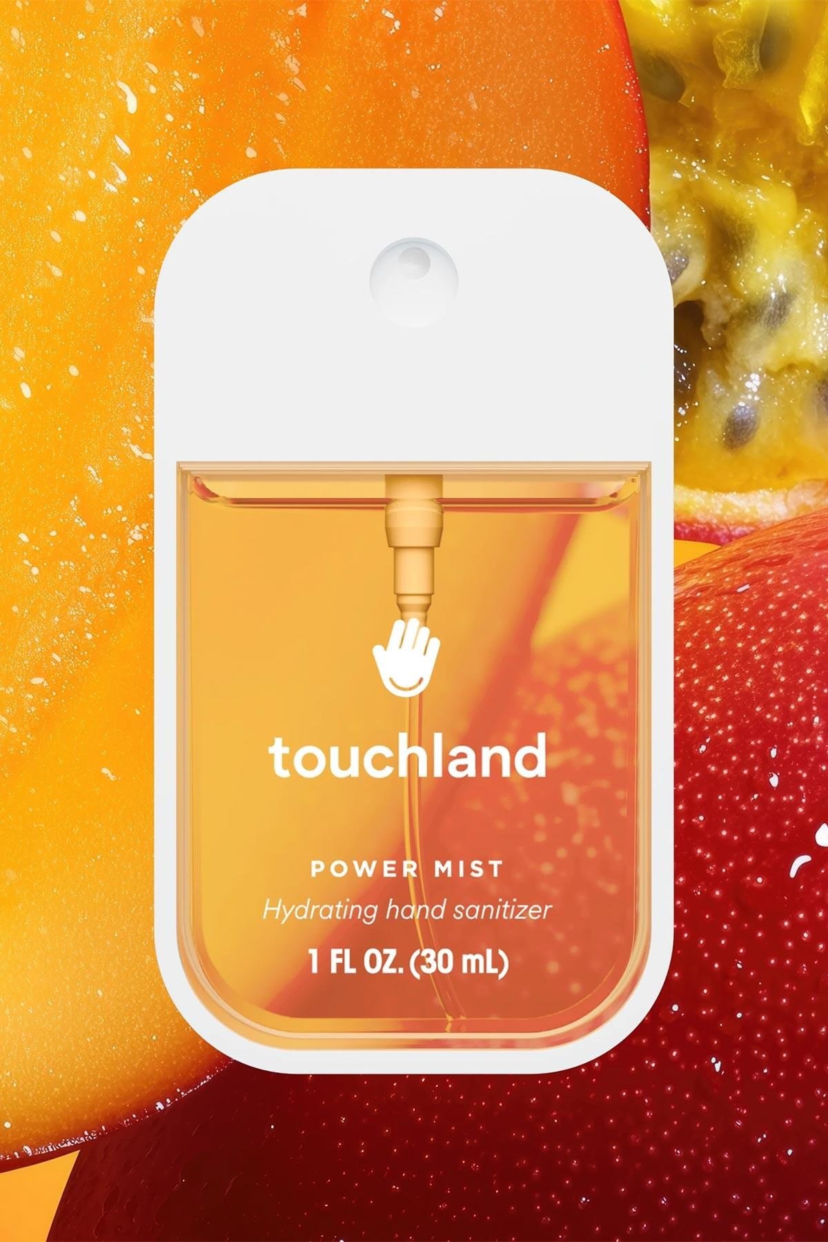 Touchland Mango Passion Nemlendirici ve Kokulu El Temizleme Spreyi 30ML