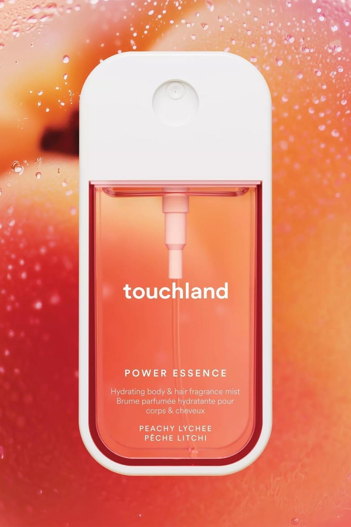 Touchland Peachy Lychee Kokulu Nemlendirici Vücut ve Saç Spreyi 60ML