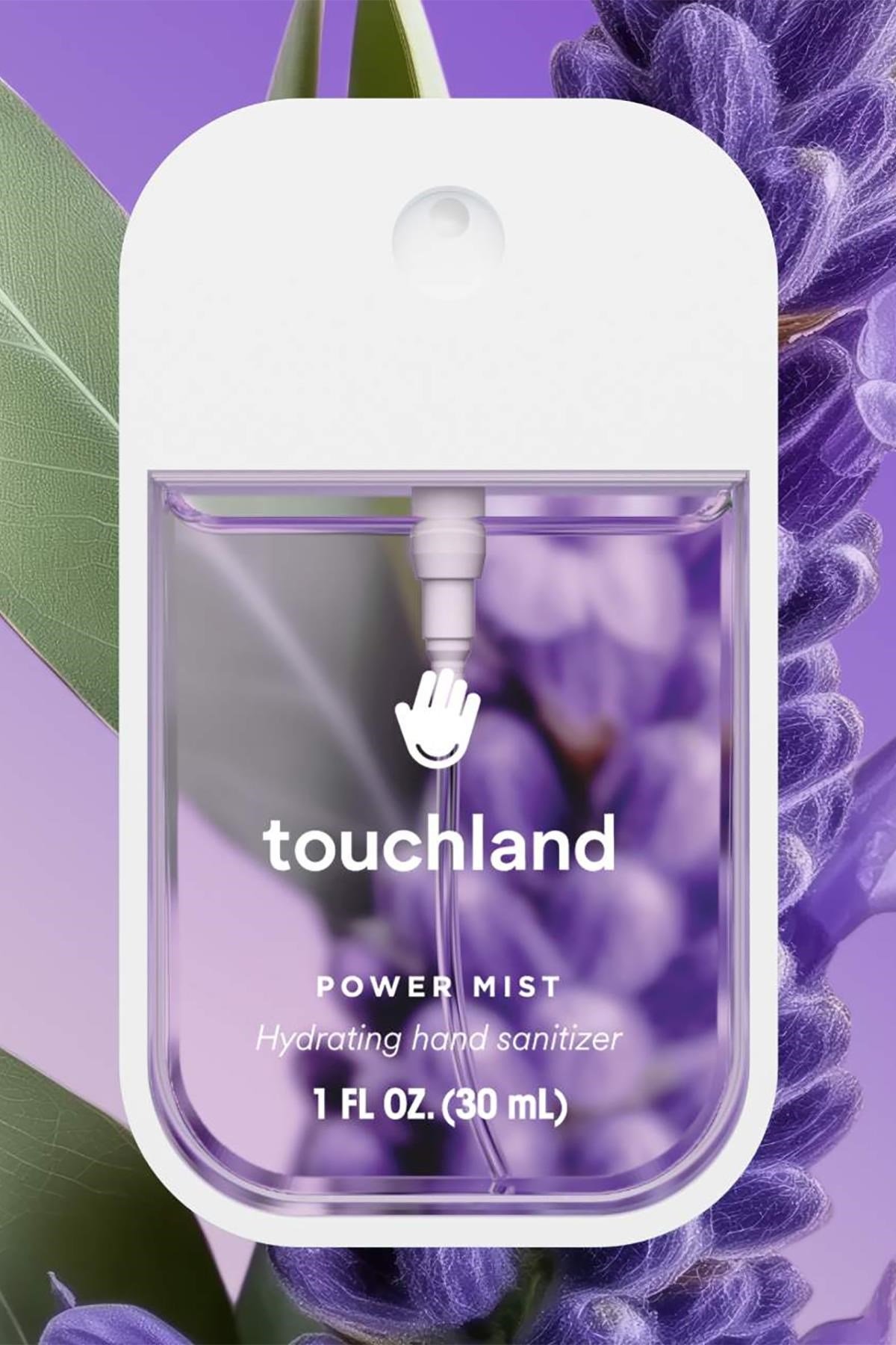 Touchland Pure Lavender Nemlendirici ve Kokulu El Temizleme Spreyi 30ML
