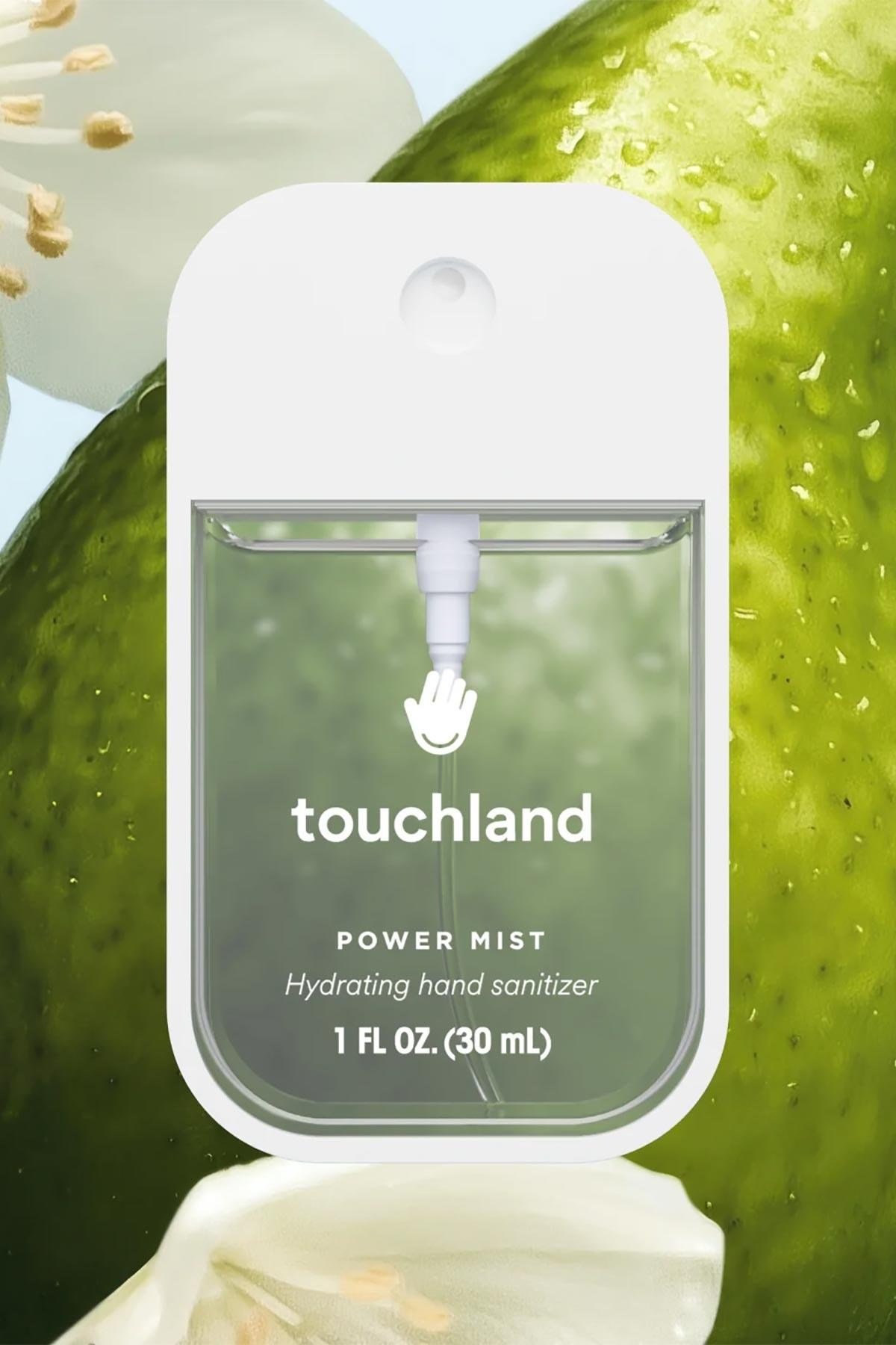 Touchland Rainwater Nemlendirici ve Kokulu El Temizleme Spreyi 30ML