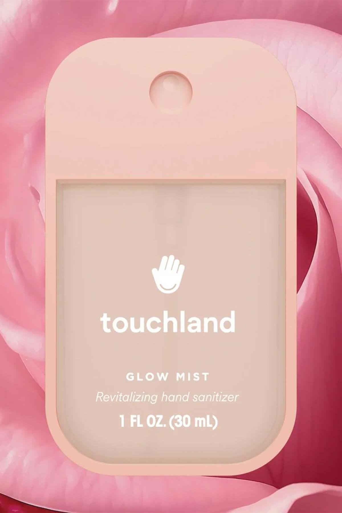 Touchland Rosewater Nemlendirici ve Kokulu El Temizleme Spreyi 30ML