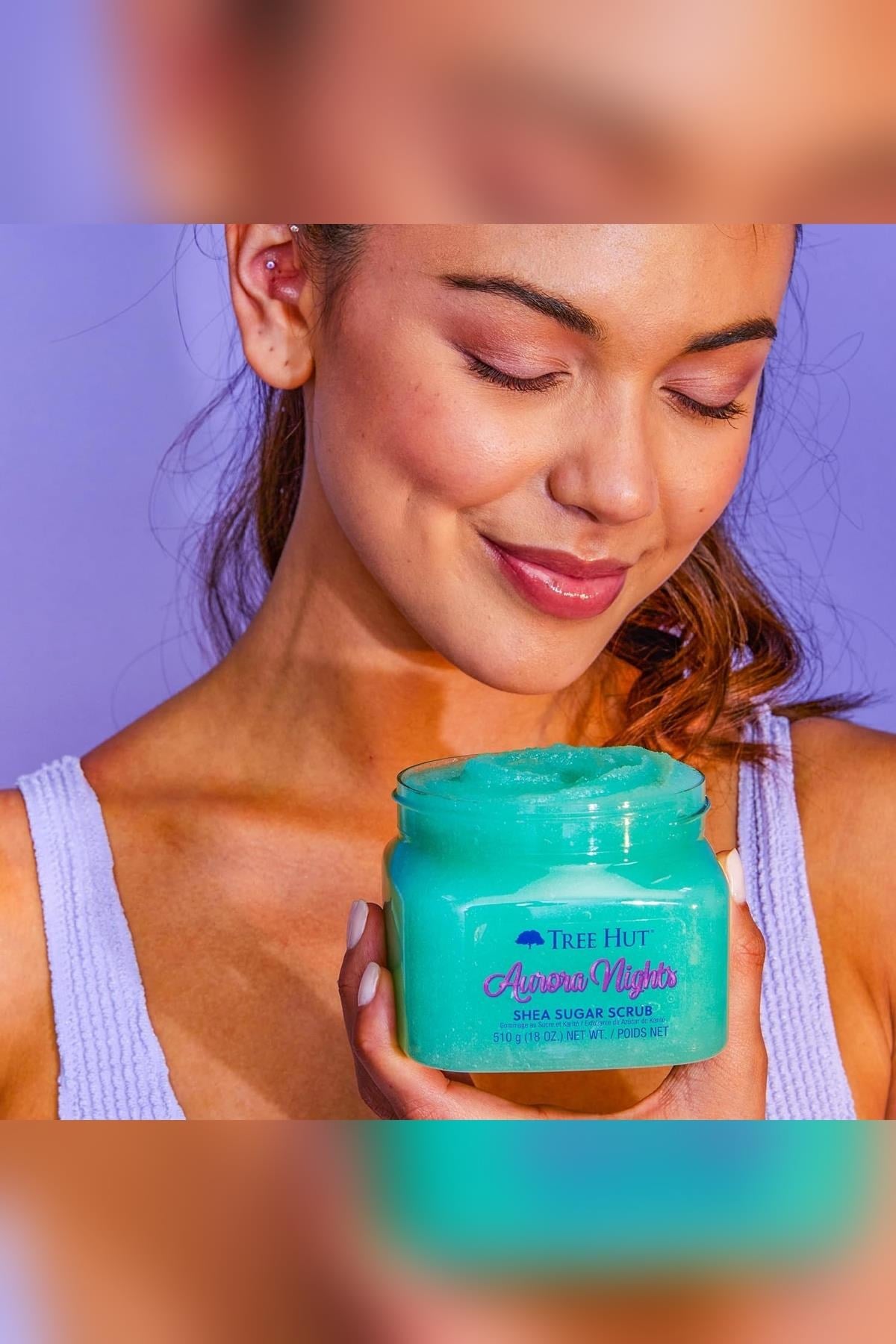 Tree Hut Aurora Nights Shea Sugar Scrub Vücut Peelingi 510GR
