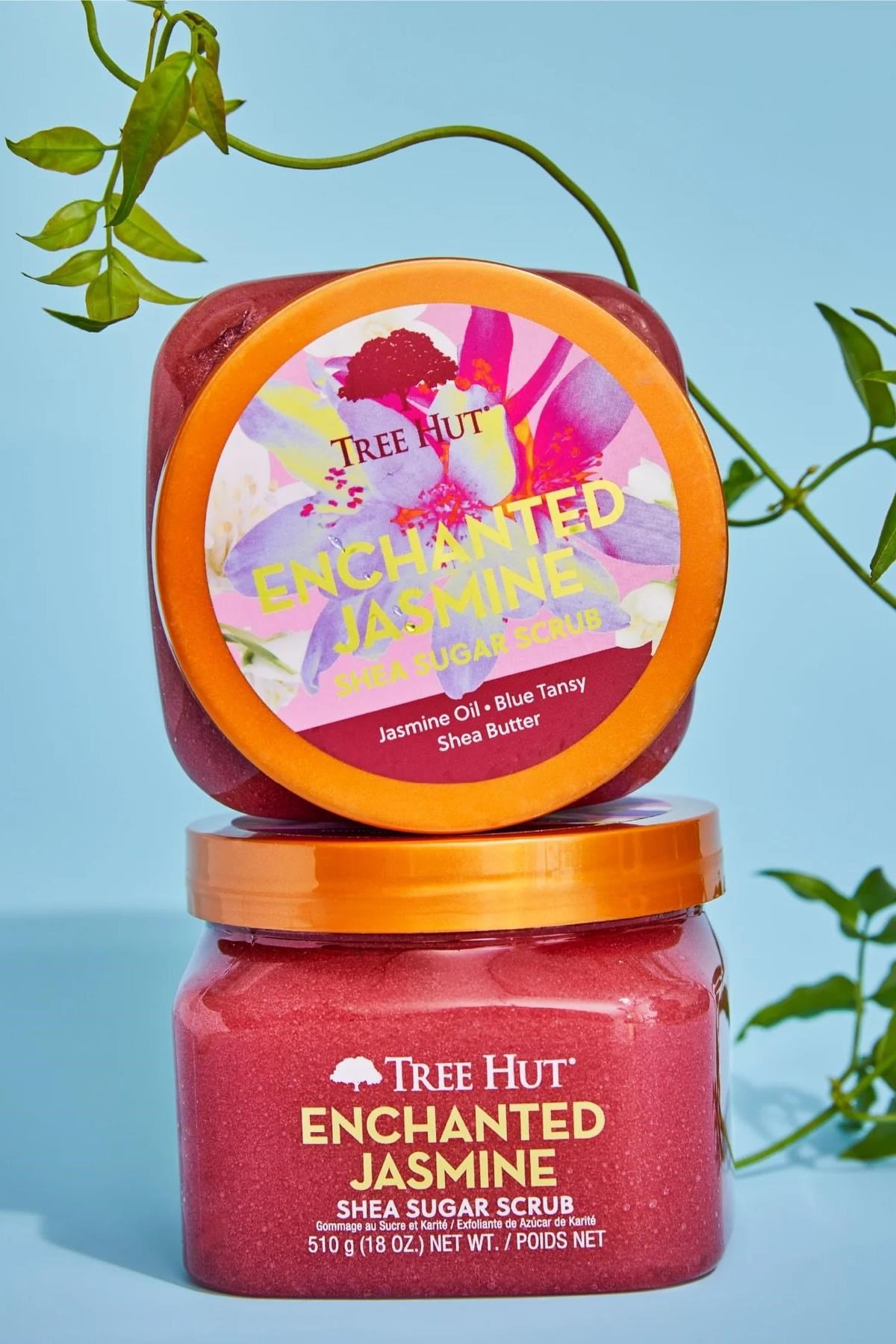 Tree Hut Enchanted Jasmine Shea Sugar Scrub Vücut Peelingi 510GR