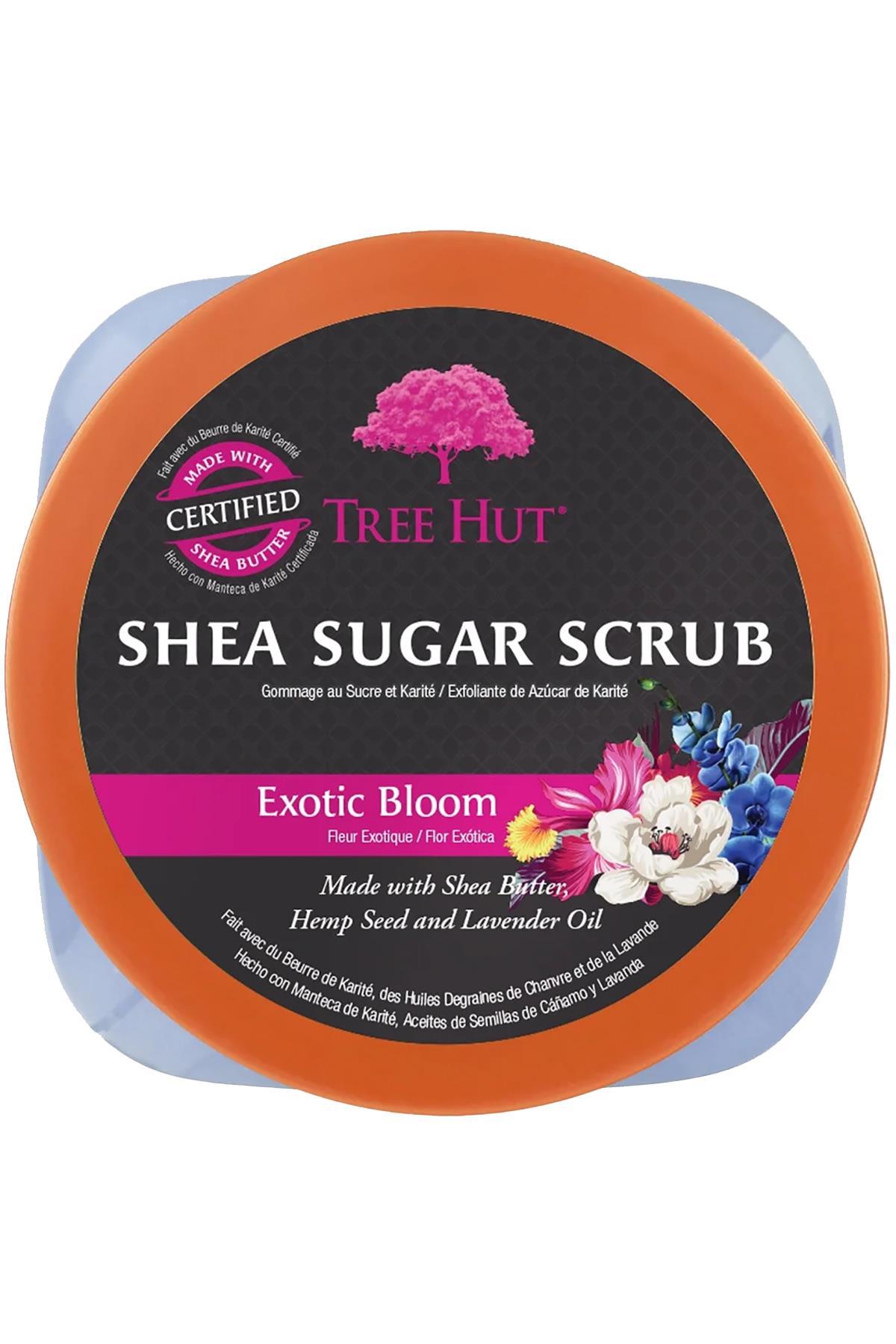 Tree Hut Exotic Bloom Shea Sugar Scrub Vücut Peelingi 510GR