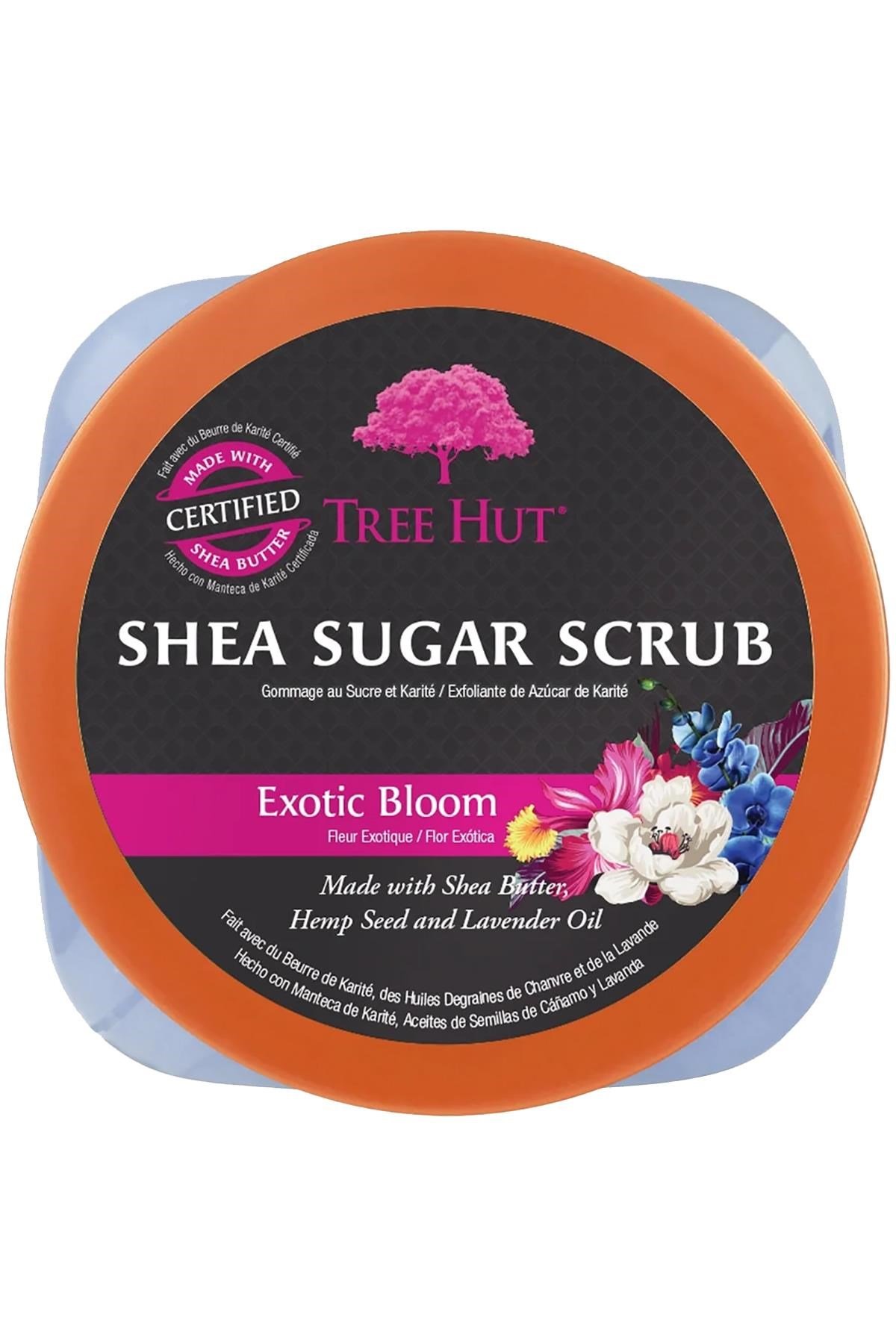 Tree Hut Exotic Bloom Shea Sugar Scrub Vücut Peelingi 510GR