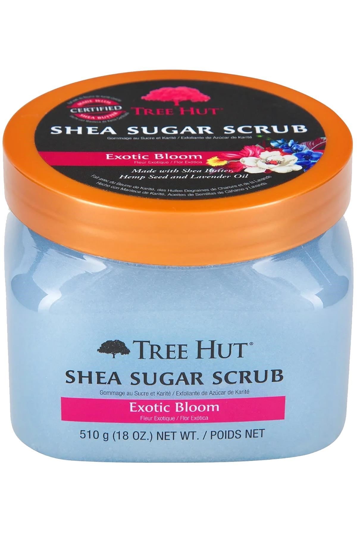 Tree Hut Exotic Bloom Shea Sugar Scrub Vücut Peelingi 510GR