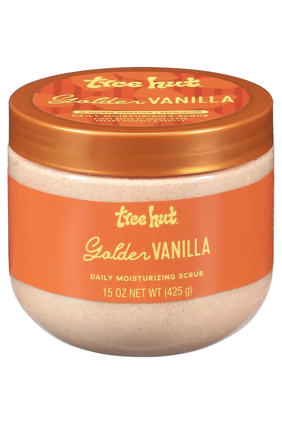 Tree Hut Golden Vanilla Günlük Nemlendirici Vücut Peelingi 425GR