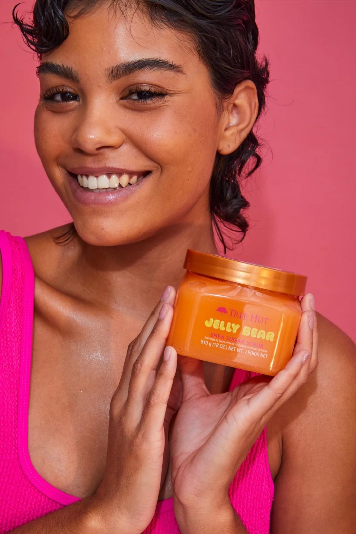 Tree Hut Jelly Bear Shea Sugar Scrub Vücut Peelingi 510GR