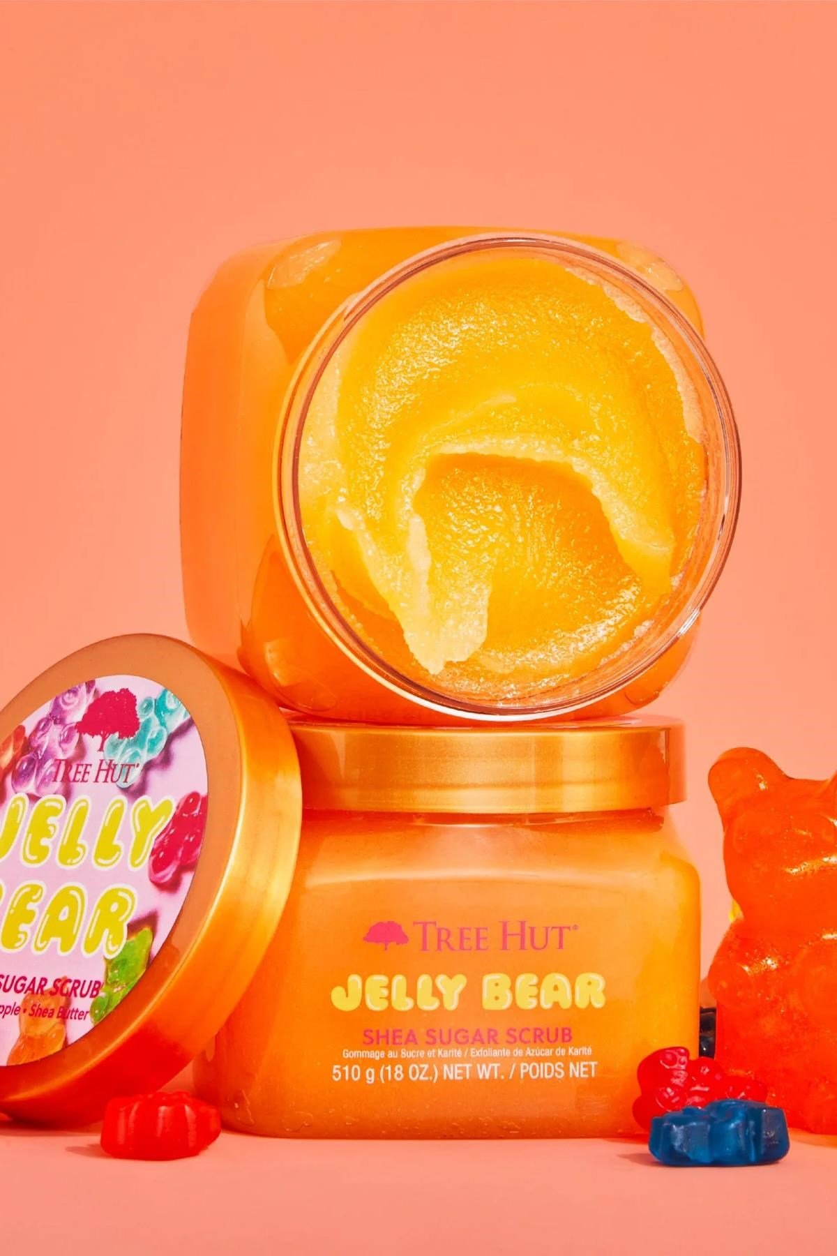 Tree Hut Jelly Bear Shea Sugar Scrub Vücut Peelingi 510GR