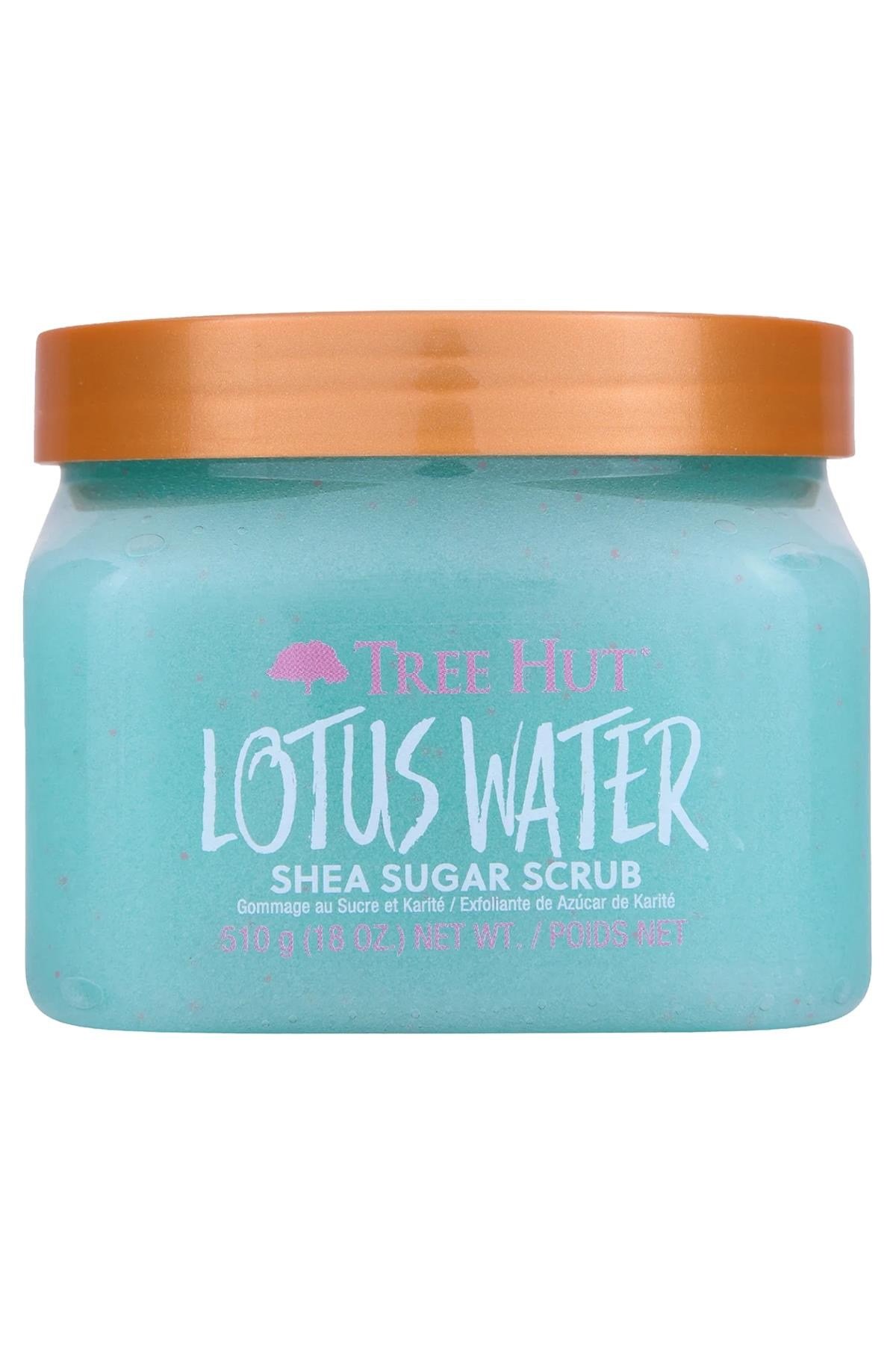 Tree Hut Lotus Water Shea Sugar Scrub Vücut Peelingi 510GR