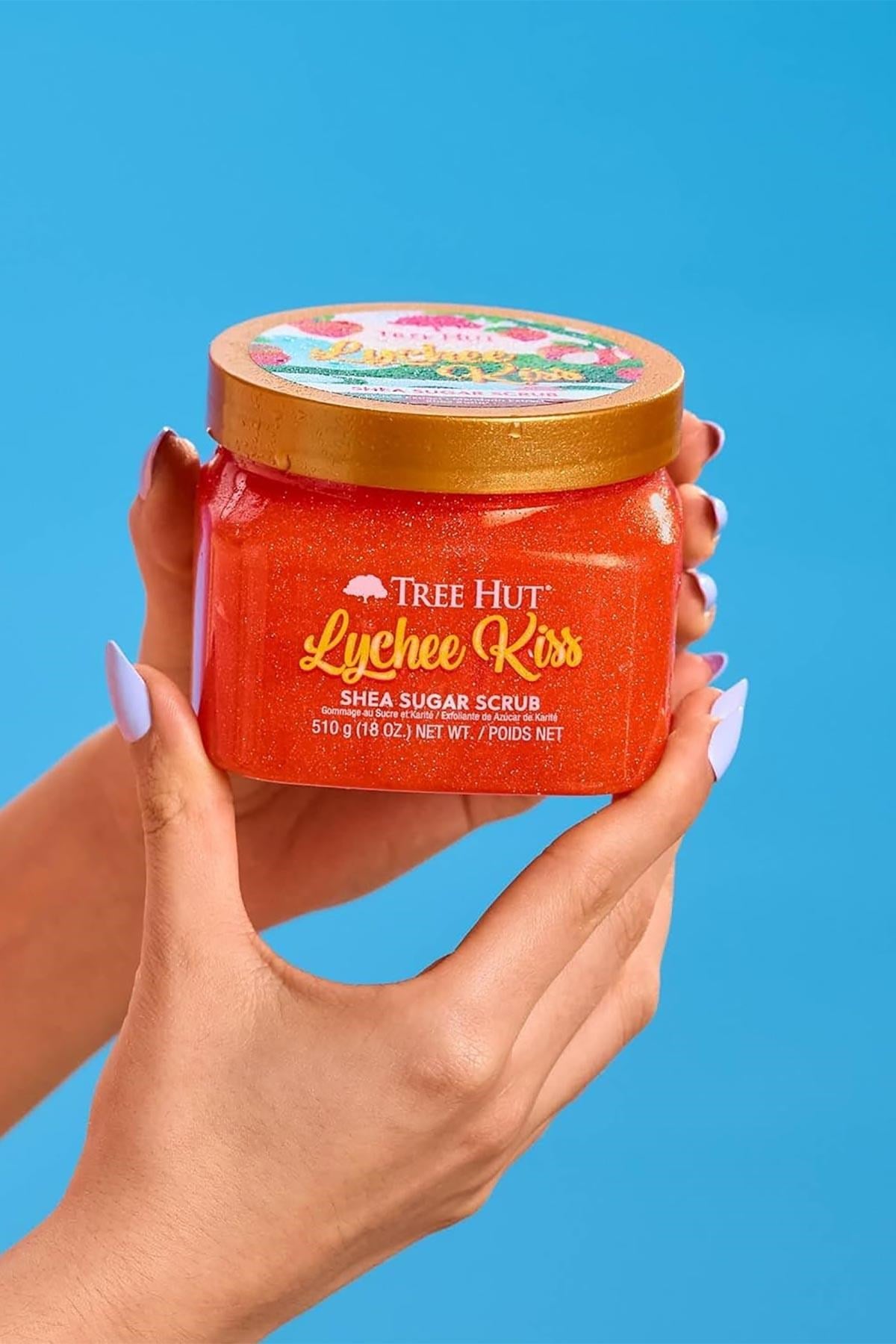 Tree Hut Lychee Kiss Shea Sugar Scrub Vücut Peelingi 510GR