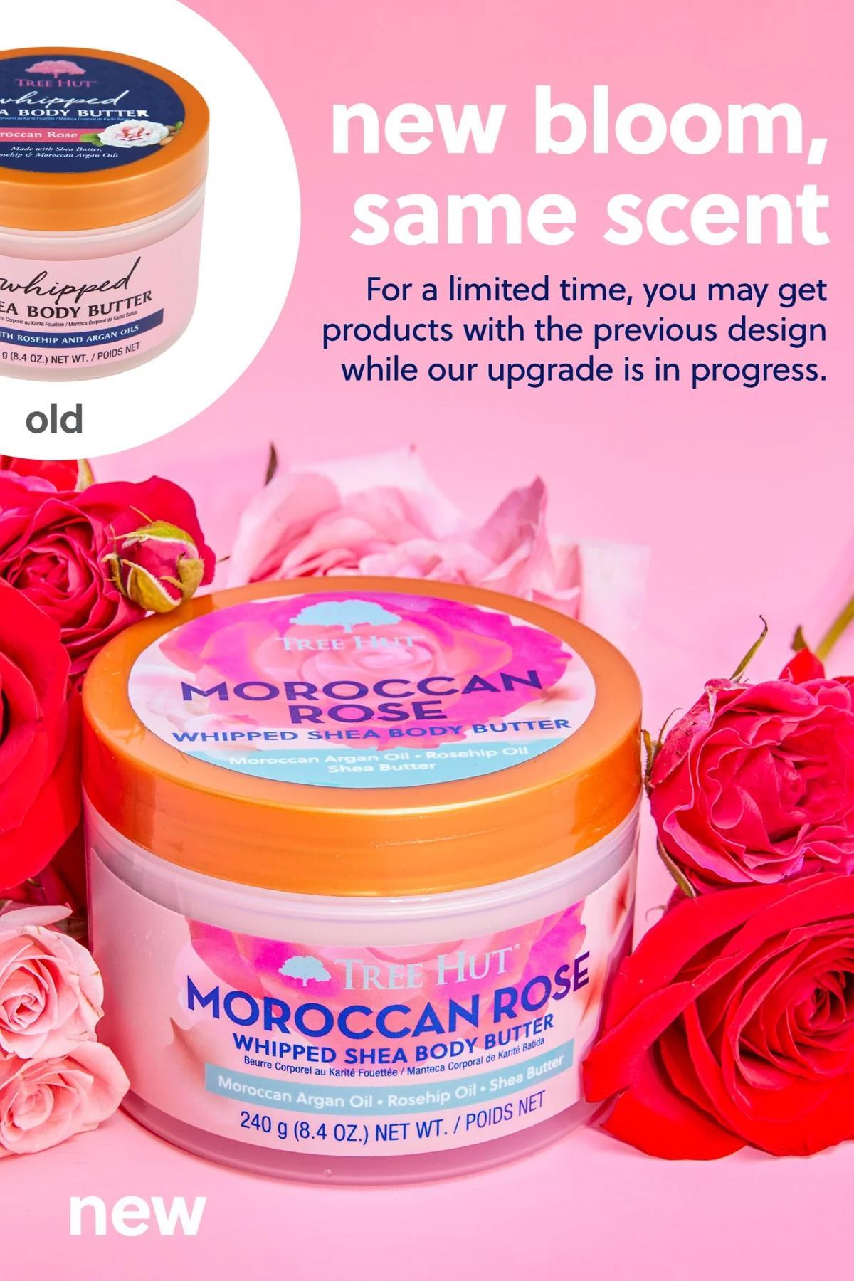 Tree Hut Moroccan Rose Whipped Shea Body Butter Vücut Kremi 240GR