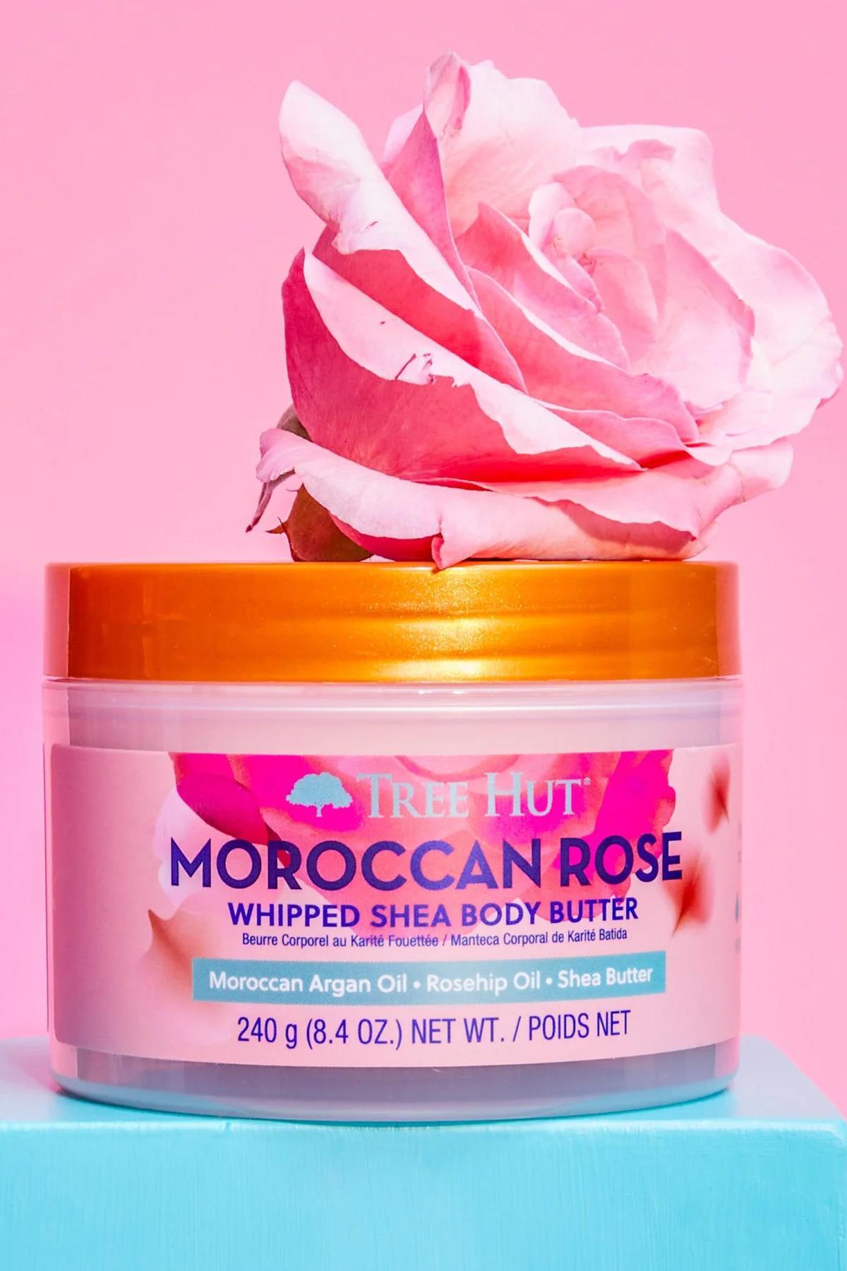 Tree Hut Moroccan Rose Whipped Shea Body Butter Vücut Kremi 240GR