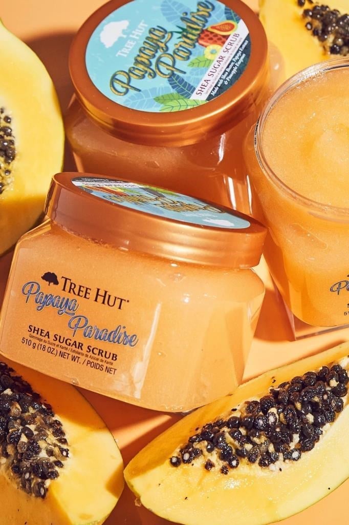 Tree Hut Papaya Paradise Shea Sugar Scrub Vücut Peelingi 510GR