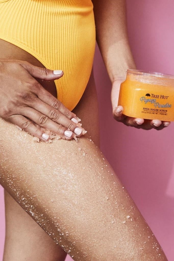 Tree Hut Papaya Paradise Shea Sugar Scrub Vücut Peelingi 510GR