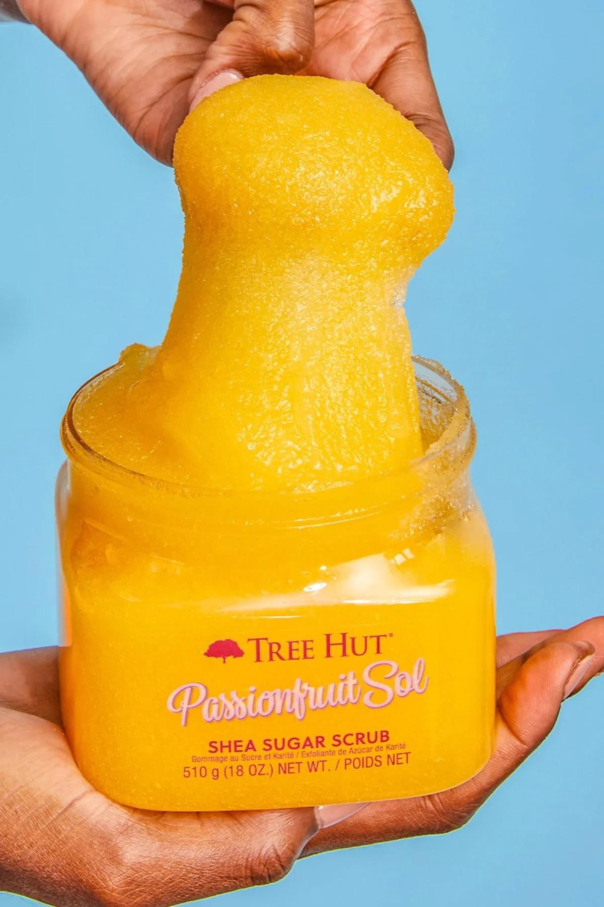 Tree Hut Passionfruit Sol Shea Sugar Scrub Vücut Peelingi 510GR
