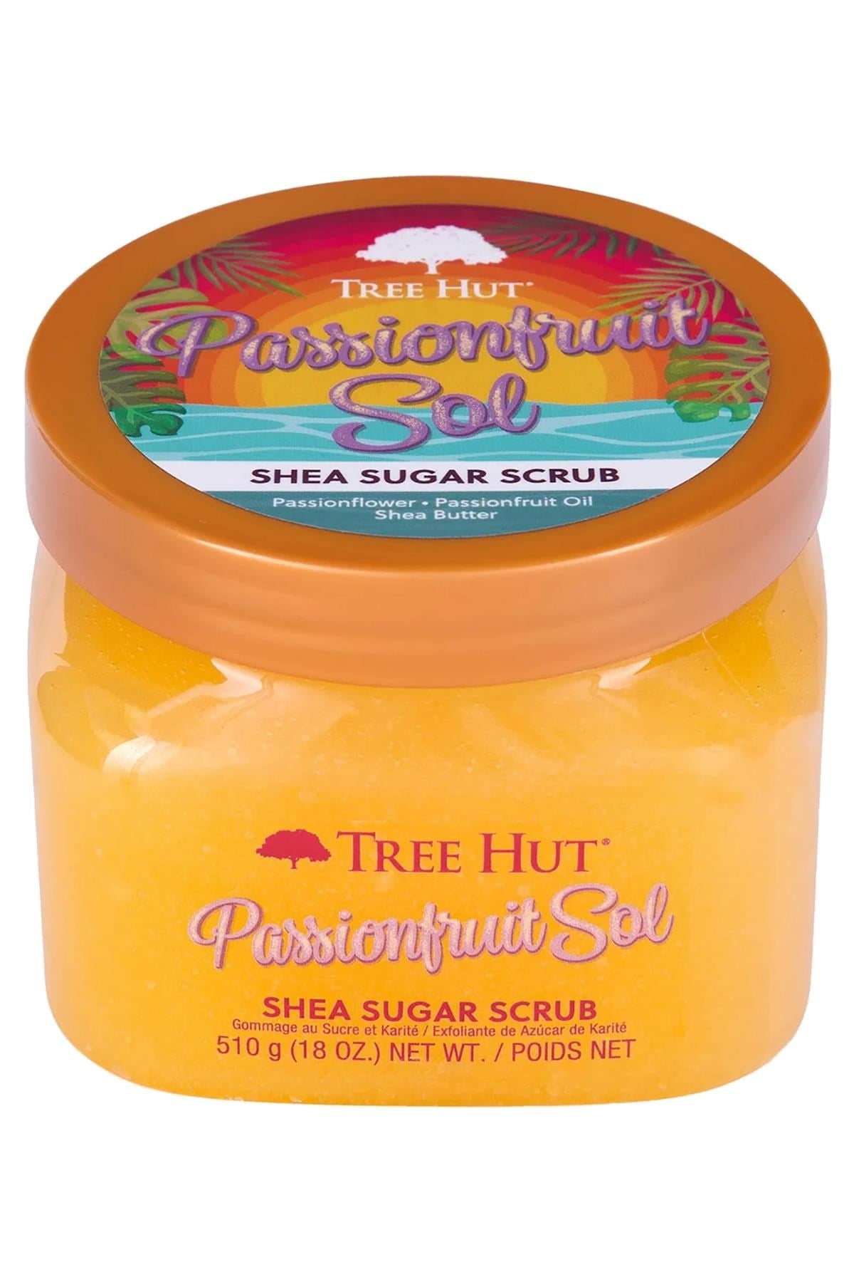 Tree Hut Passionfruit Sol Shea Sugar Scrub Vücut Peelingi 510GR