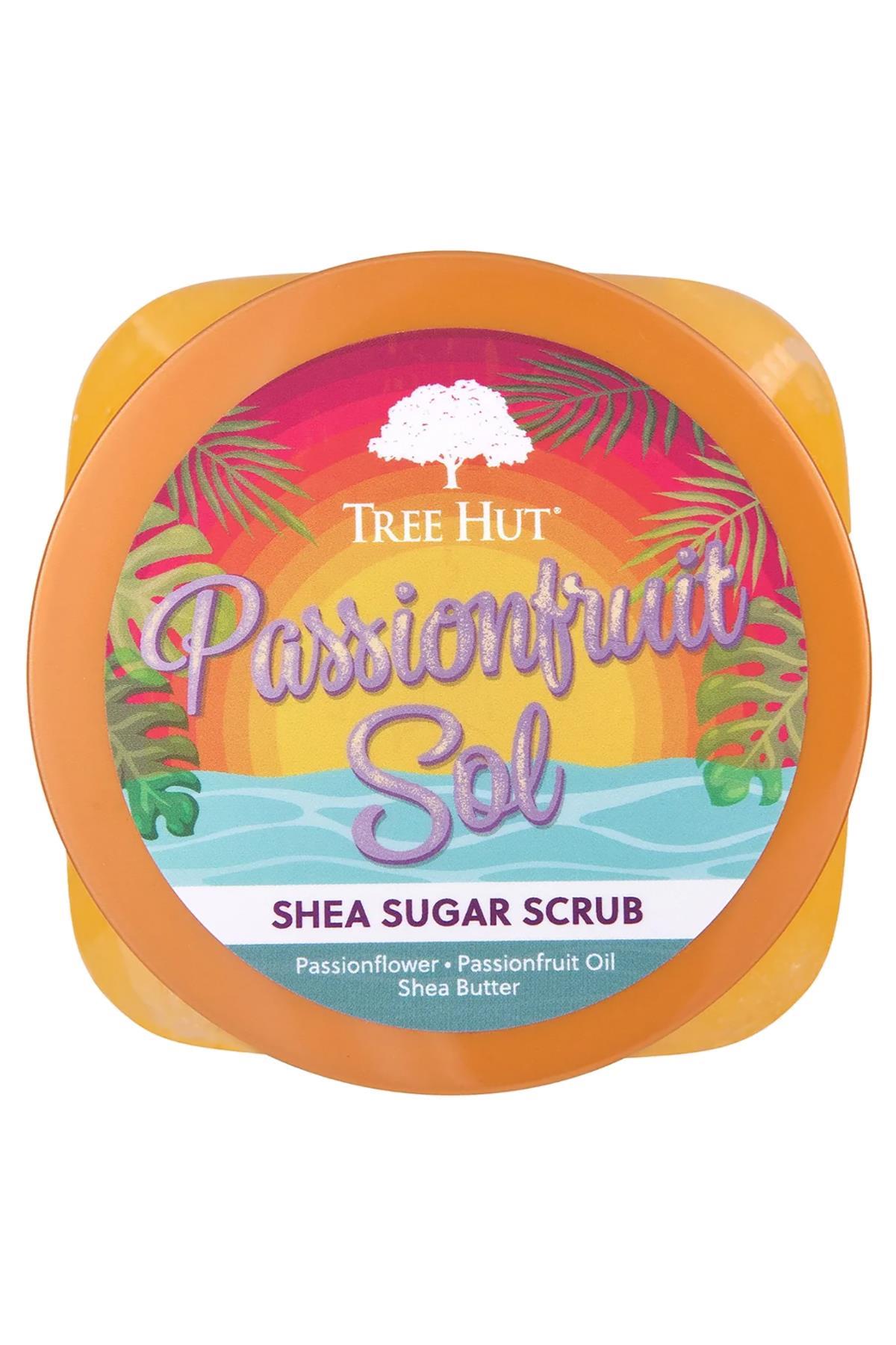 Tree Hut Passionfruit Sol Shea Sugar Scrub Vücut Peelingi 510GR
