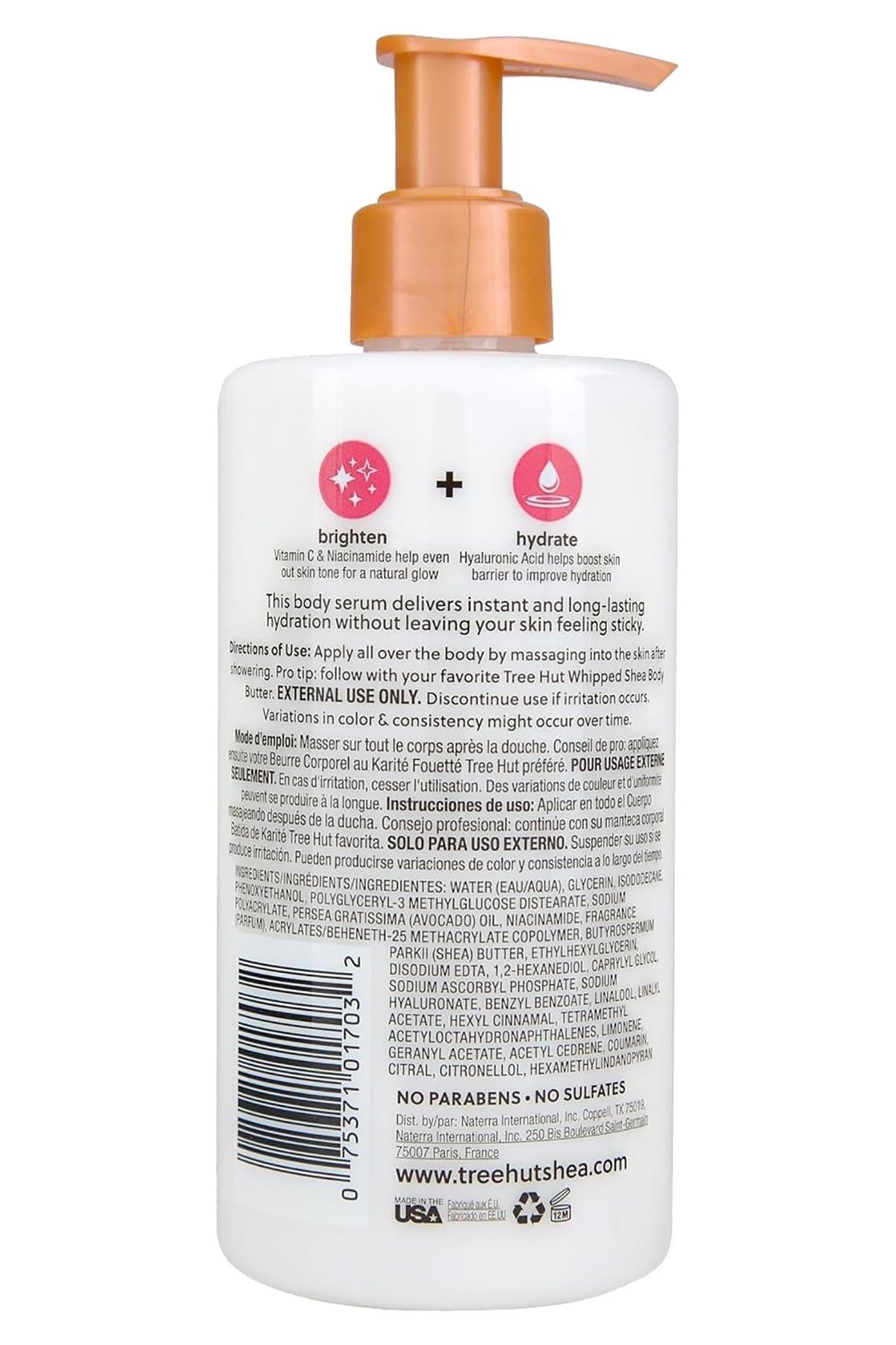 Tree Hut Pink Champagne Aydınlatıcı ve Nemlendirici Vücut Serumu 325ML