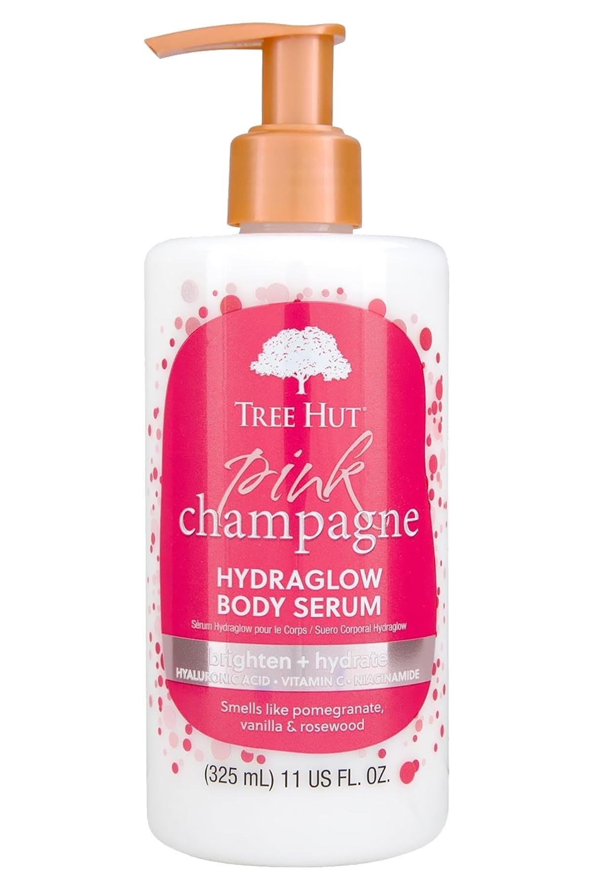 Tree Hut Pink Champagne Aydınlatıcı ve Nemlendirici Vücut Serumu 325ML
