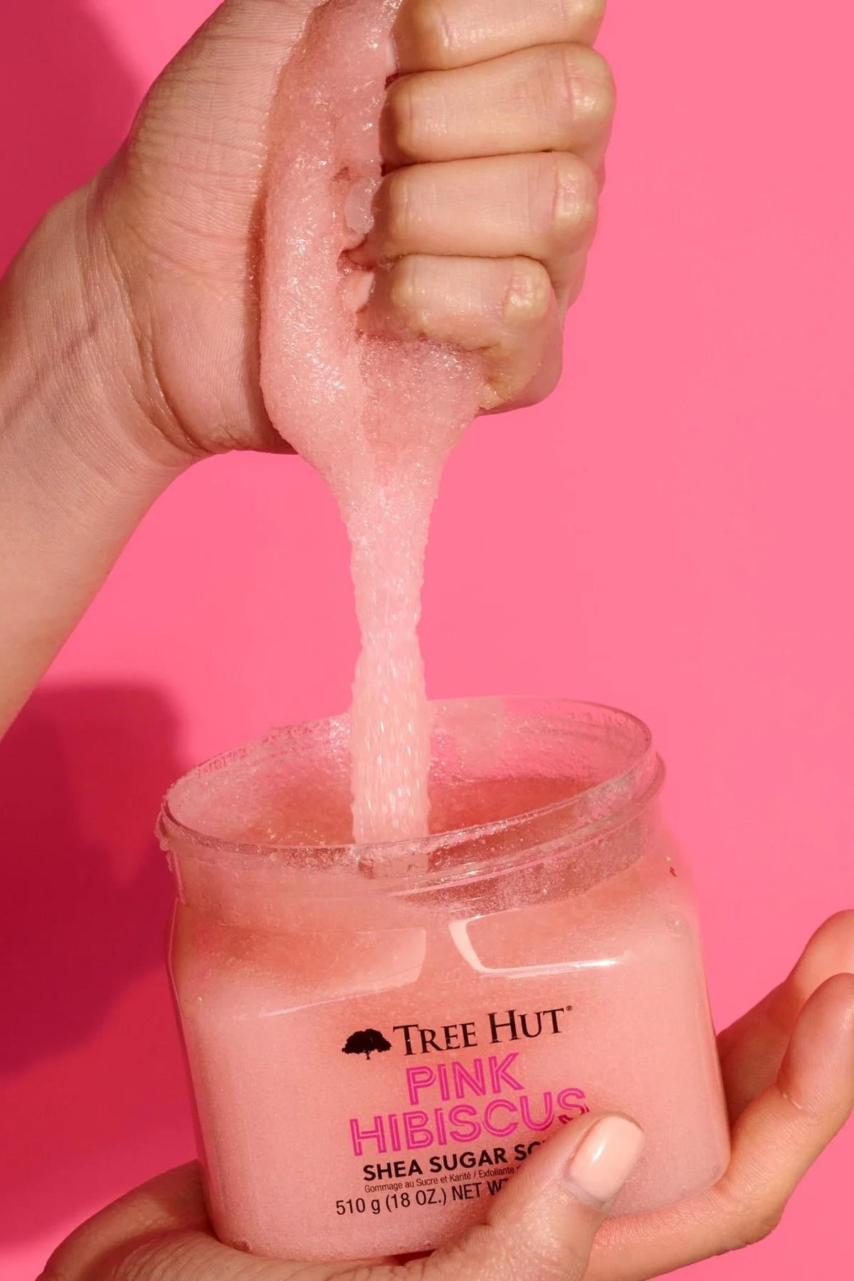 Tree Hut Pink Hibiscus Shea Sugar Scrub Vücut Peelingi 510GR