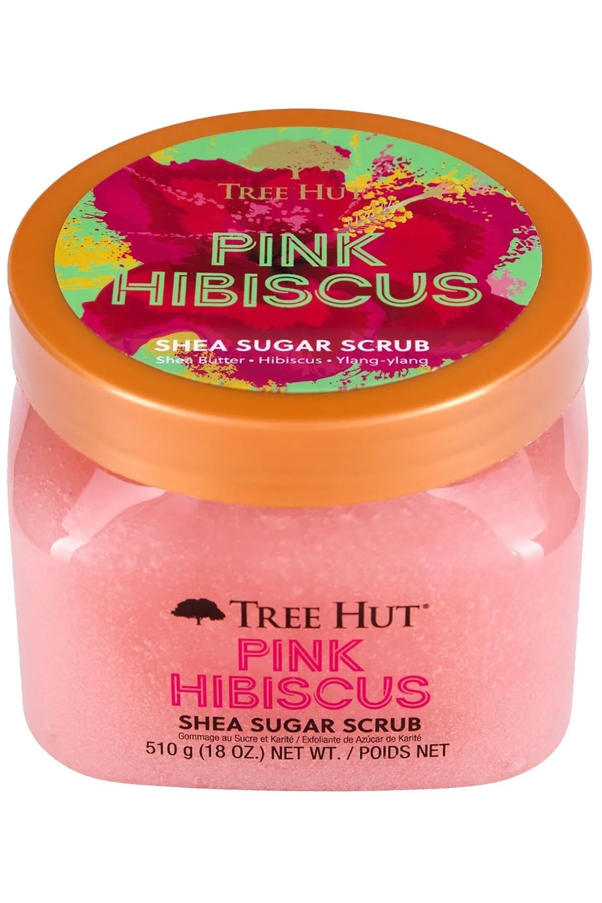 Tree Hut Pink Hibiscus Shea Sugar Scrub Vücut Peelingi 510GR