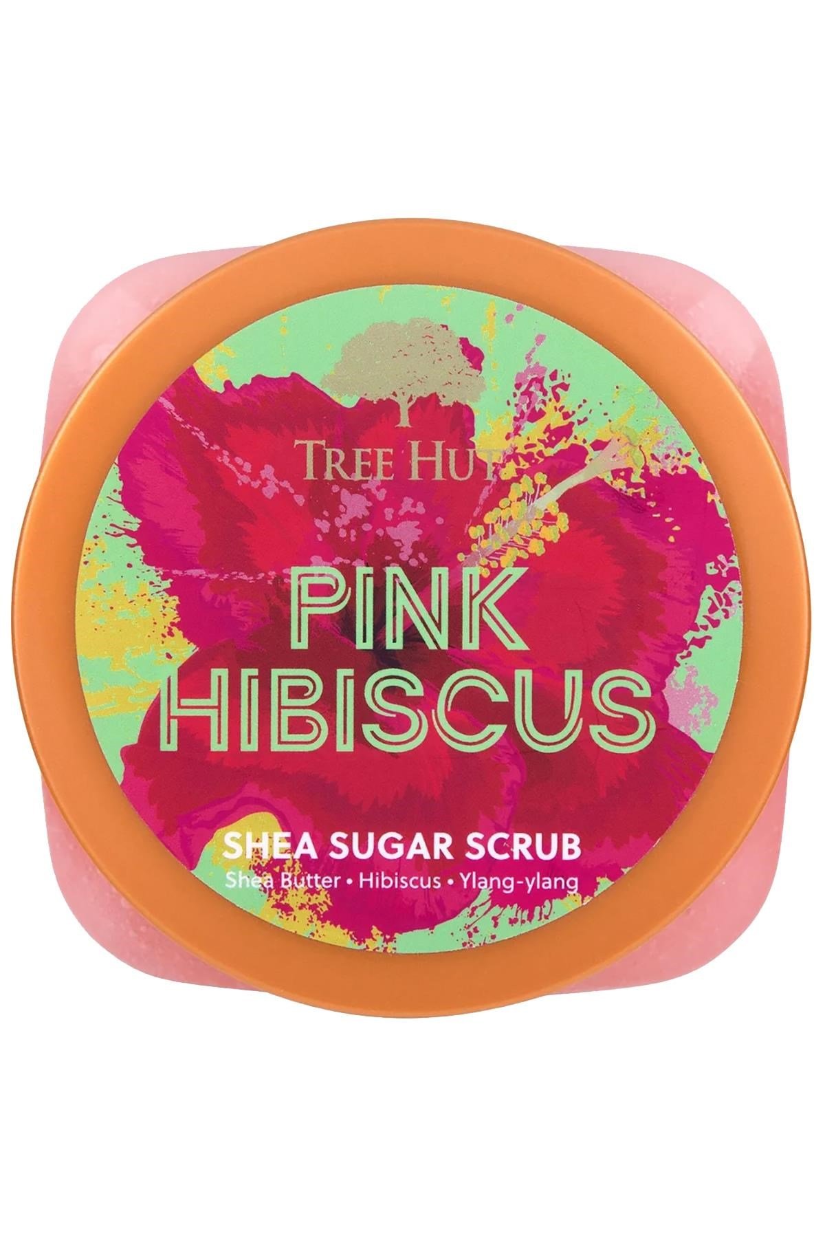 Tree Hut Pink Hibiscus Shea Sugar Scrub Vücut Peelingi 510GR