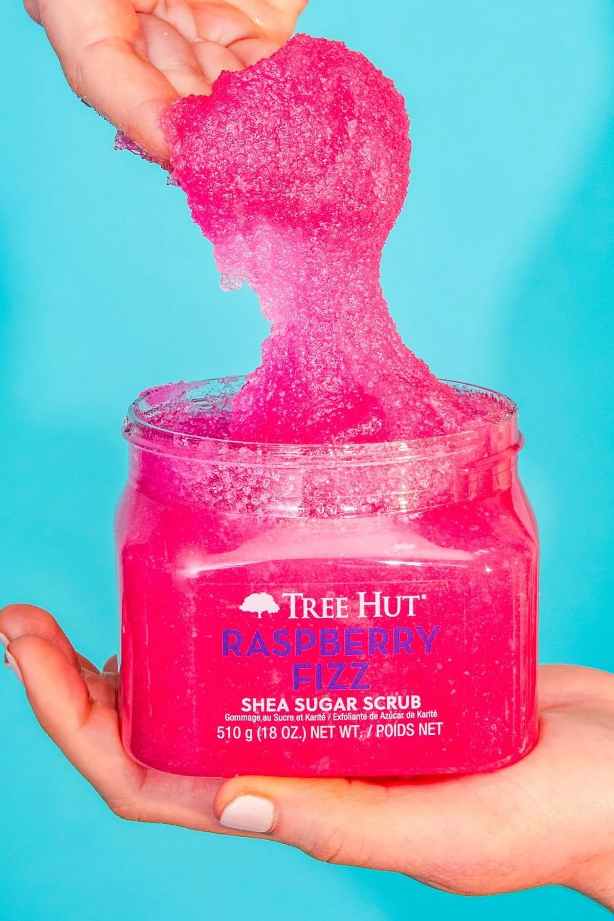 Tree Hut Raspberry Fizz Shea Sugar Scrub Vücut Peelingi 510GR