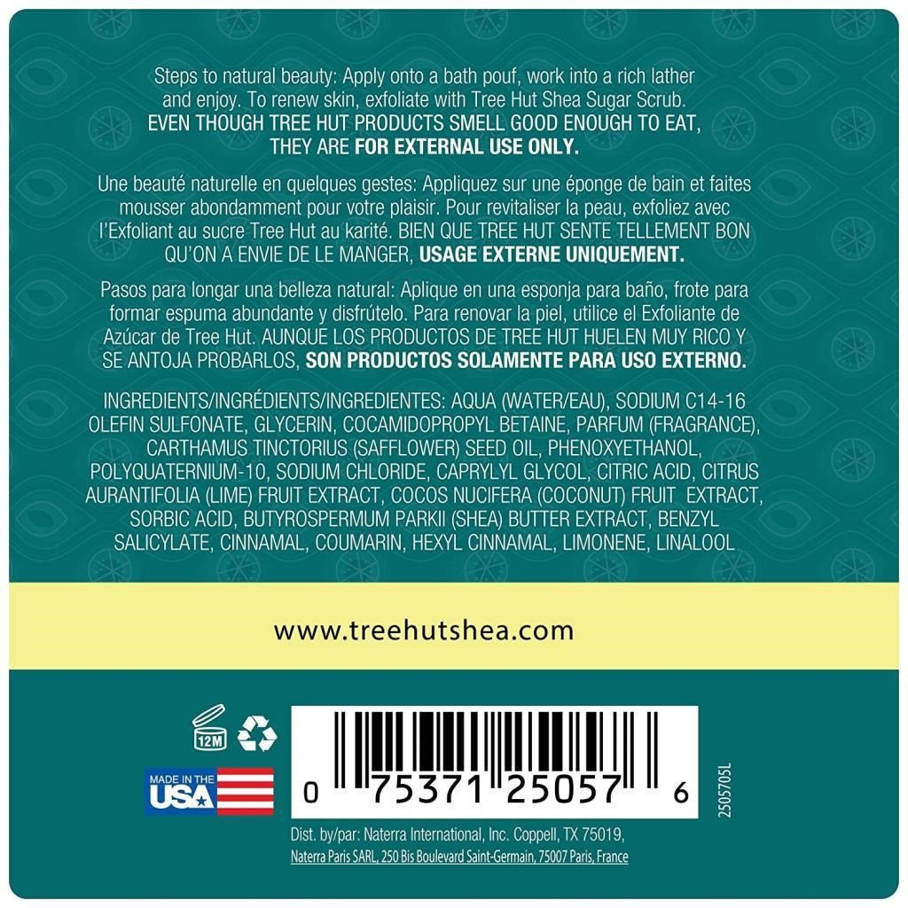 Tree Hut Shea Moisturizing Coconut Lime Vücut Şampuanı 502ML