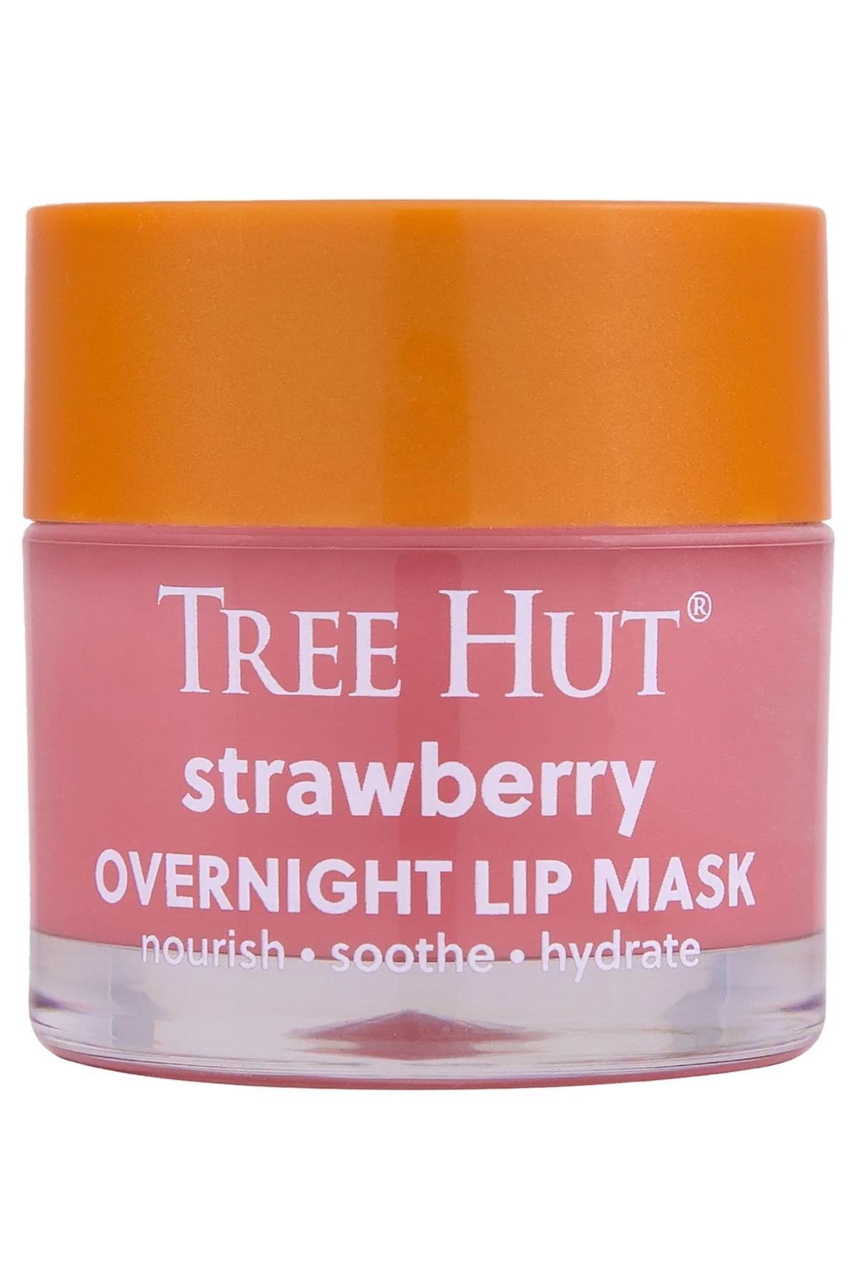 Tree Hut Strawberry Gece Boyu Nemlendirici Dudak Maskesi 17GR